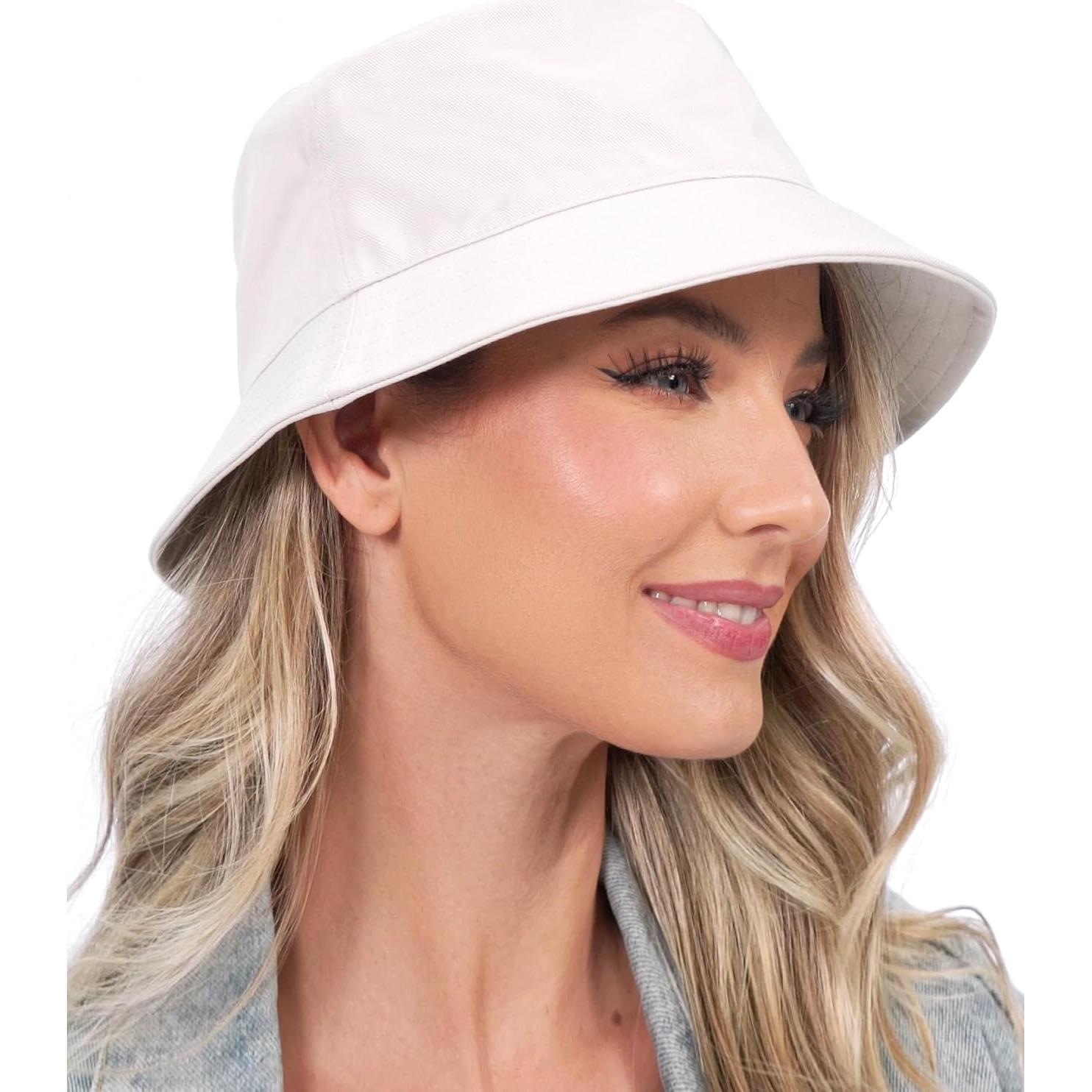 Sombrero de Cubo Unisex GADIEMKENSD 100% Algodón UPF 50+