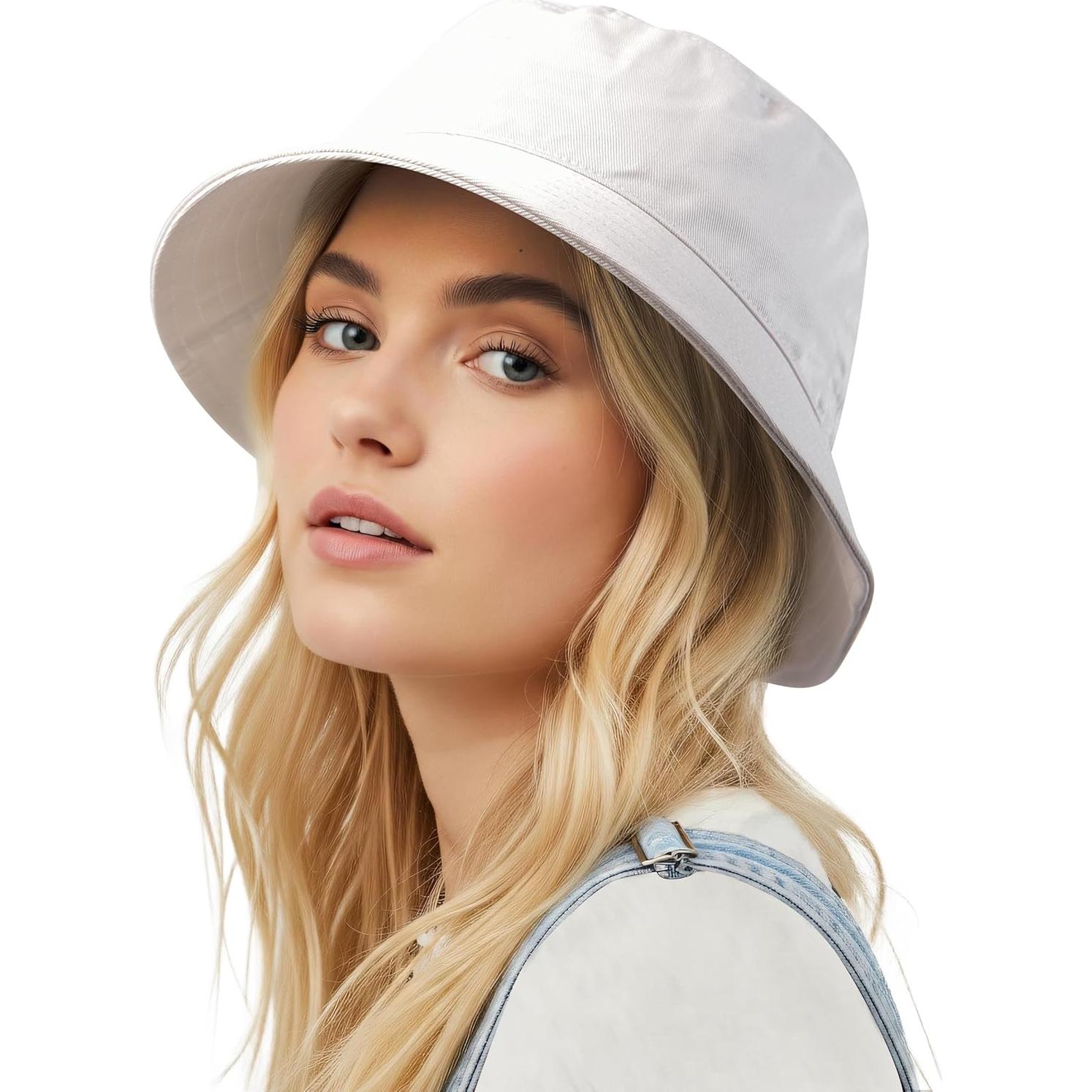 Sombrero de Cubo Unisex GADIEMKENSD 100% Algodón UPF 50+