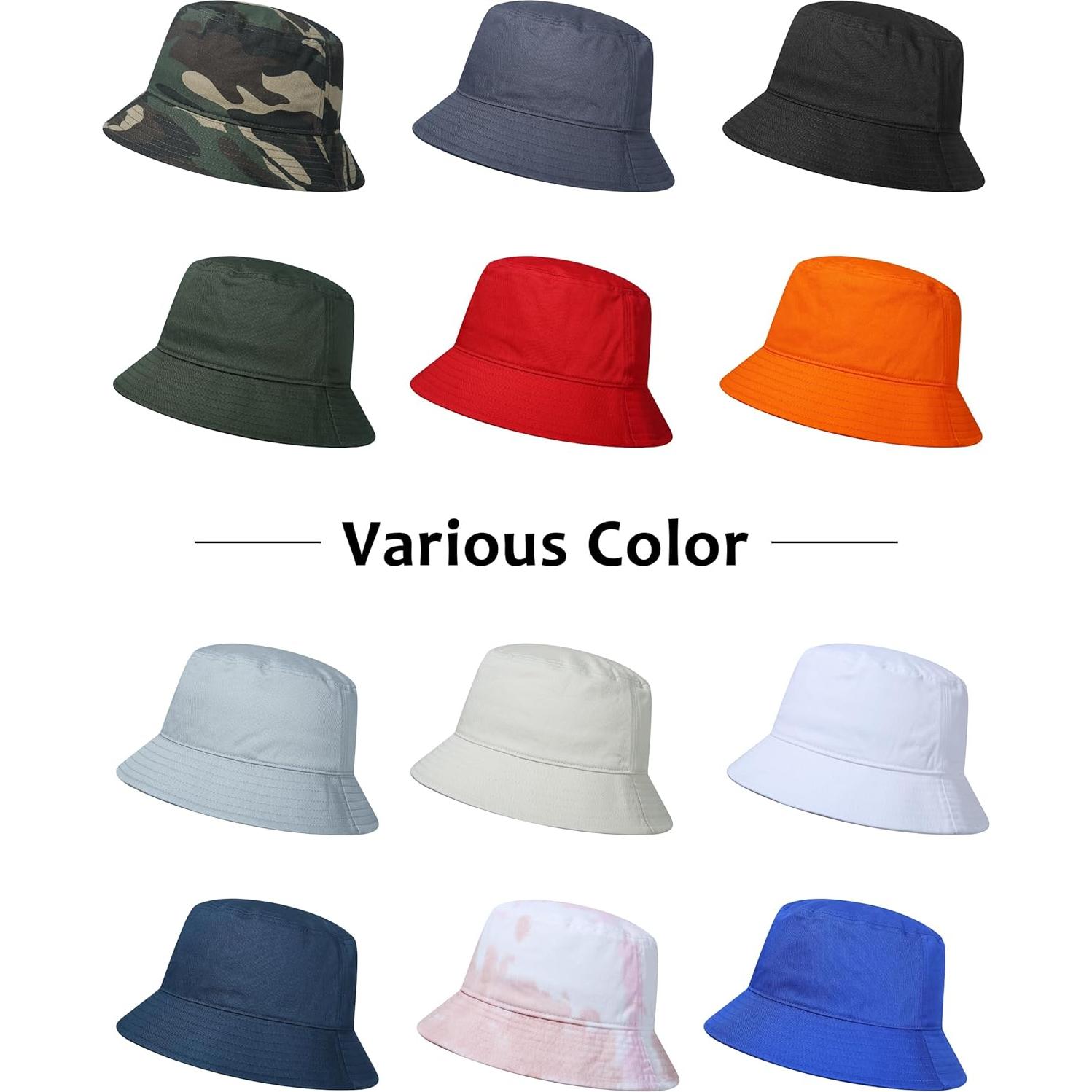 Sombrero de Cubo Unisex GADIEMKENSD 100% Algodón UPF 50+