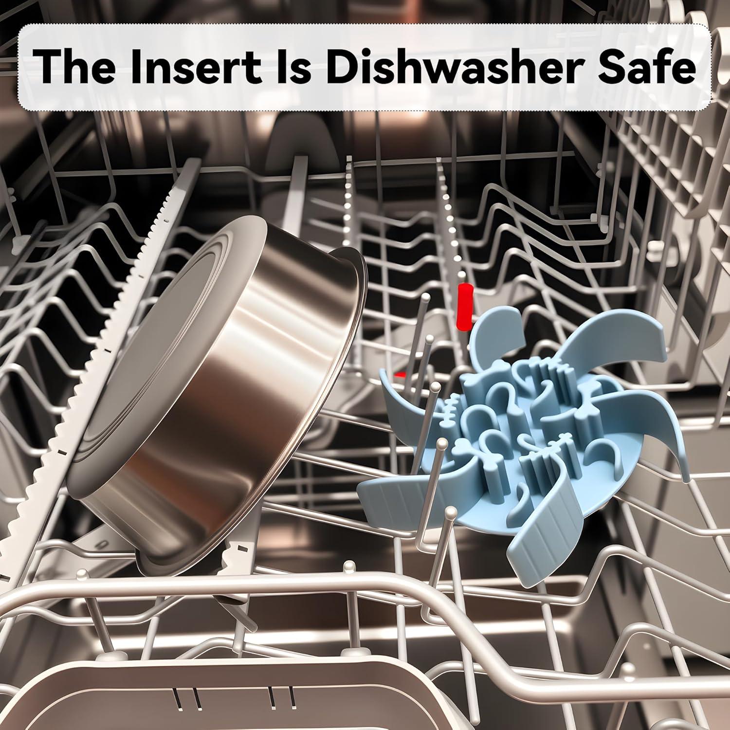 Inserto Comedero Lento LuciPaw 11.4-17.8cm Silicona Antigulpido