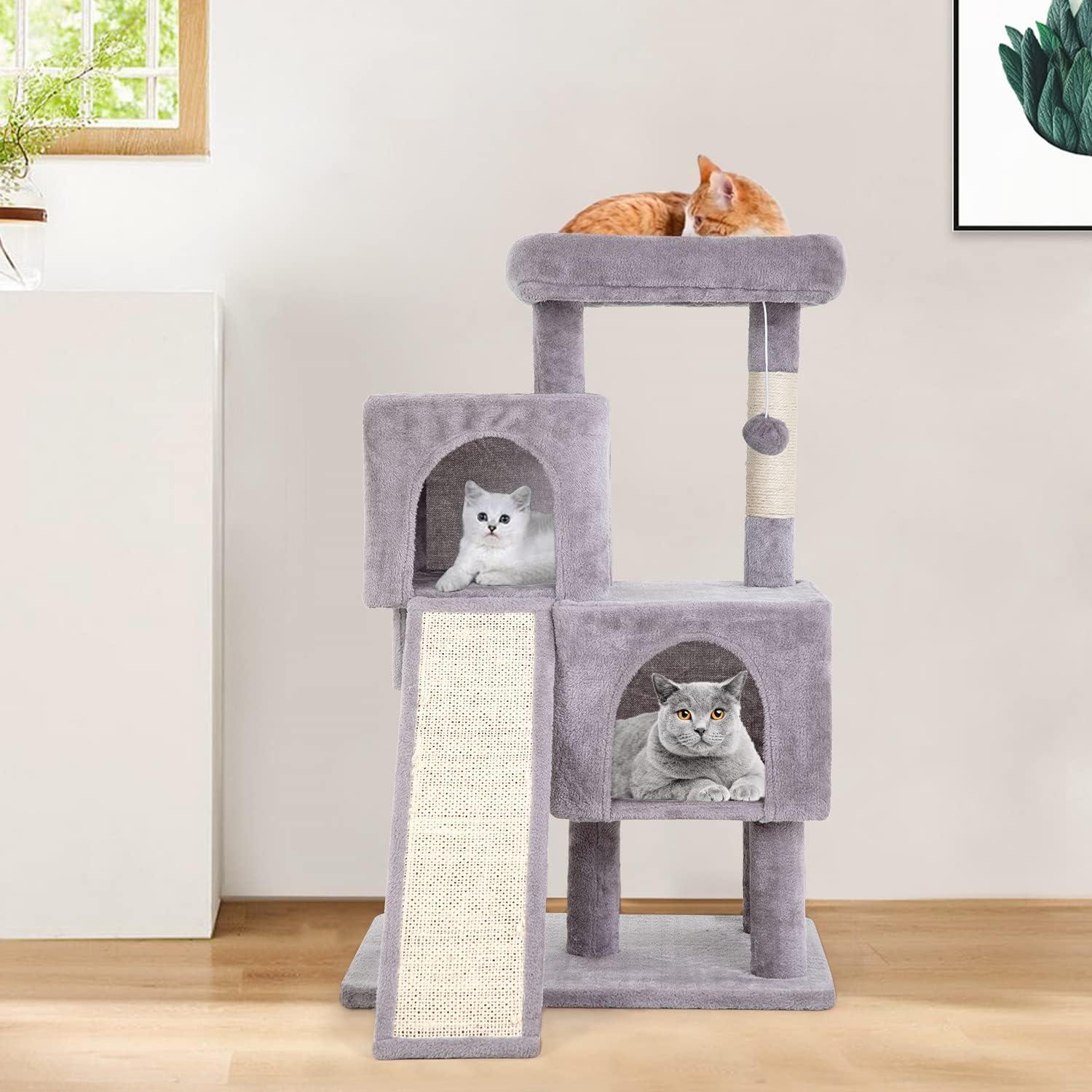 Árbol para Gatos BestPet 91 cm con Rampa y Condominios