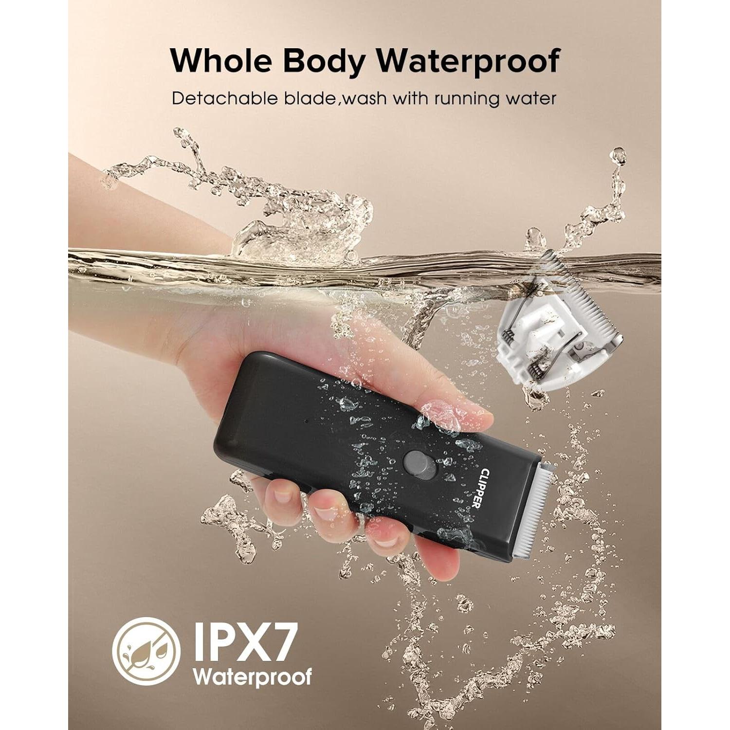 Cortadora de Pelo de Mascotas LEMULEGU Inalámbrica Impermeable