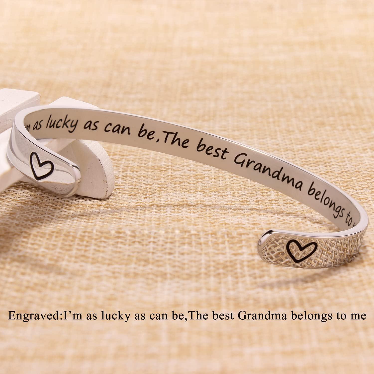 Brazalete Motivacional para Abuela Btysun - Acero Inoxidable