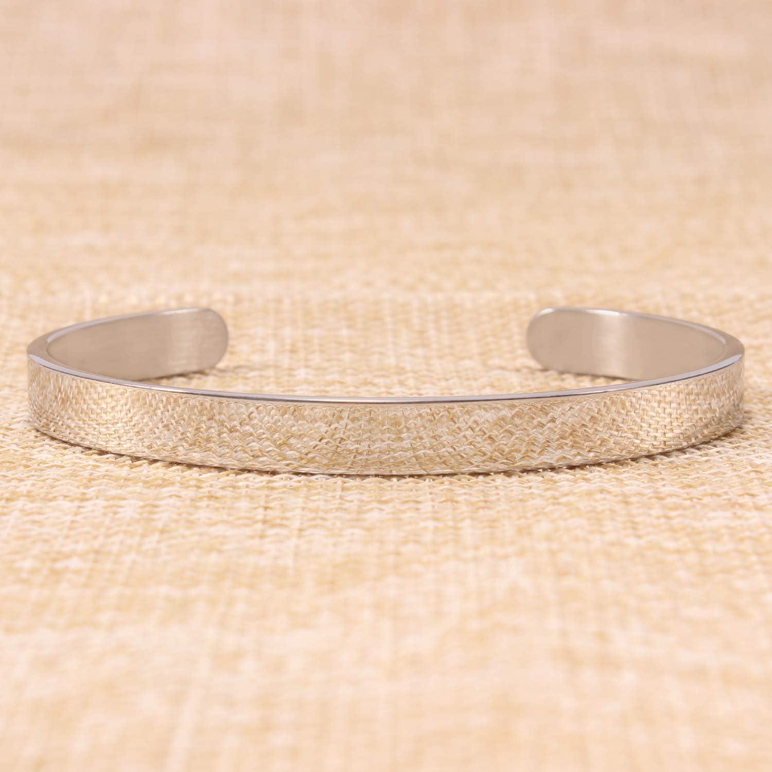 Brazalete Motivacional para Abuela Btysun - Acero Inoxidable