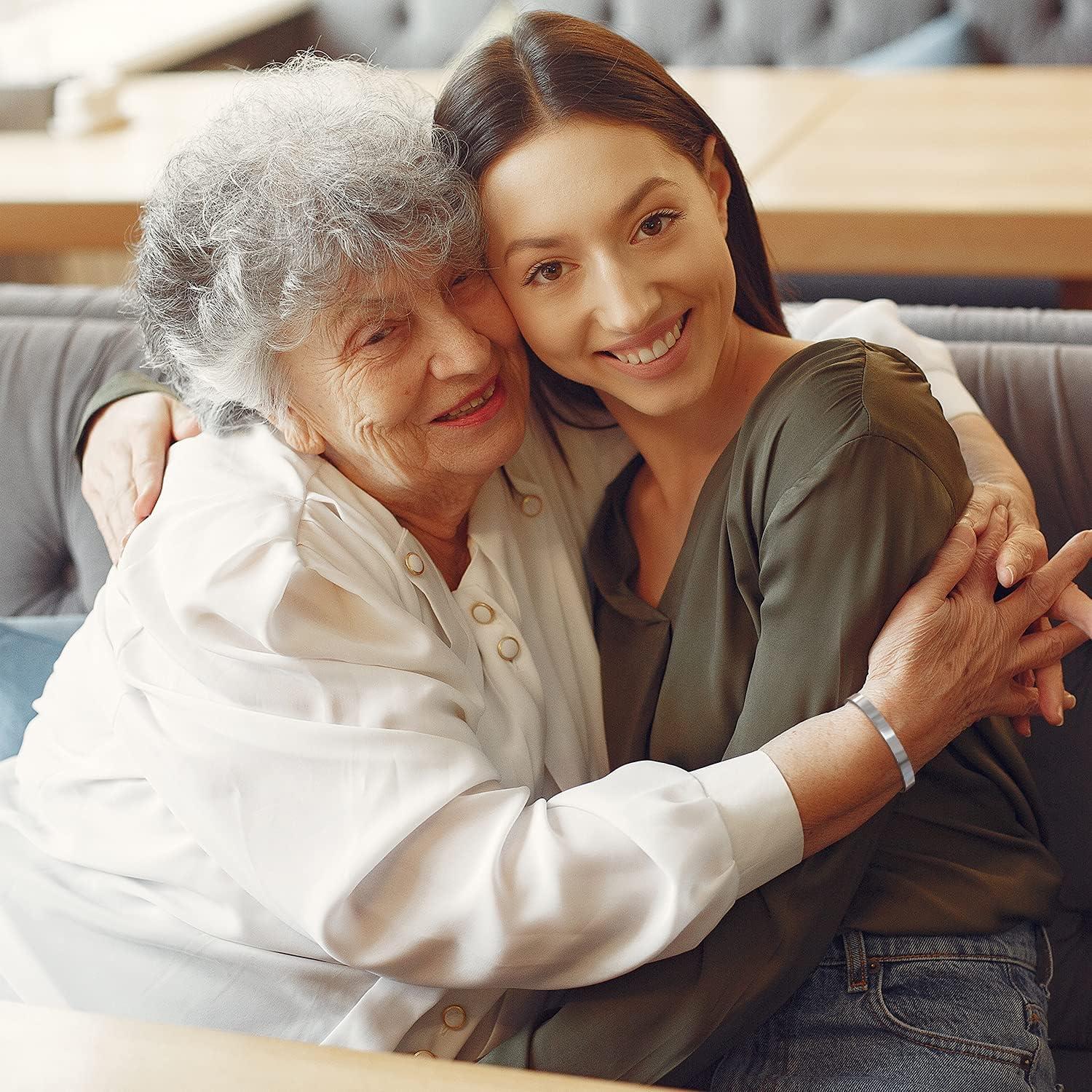 Brazalete Motivacional para Abuela Btysun - Acero Inoxidable