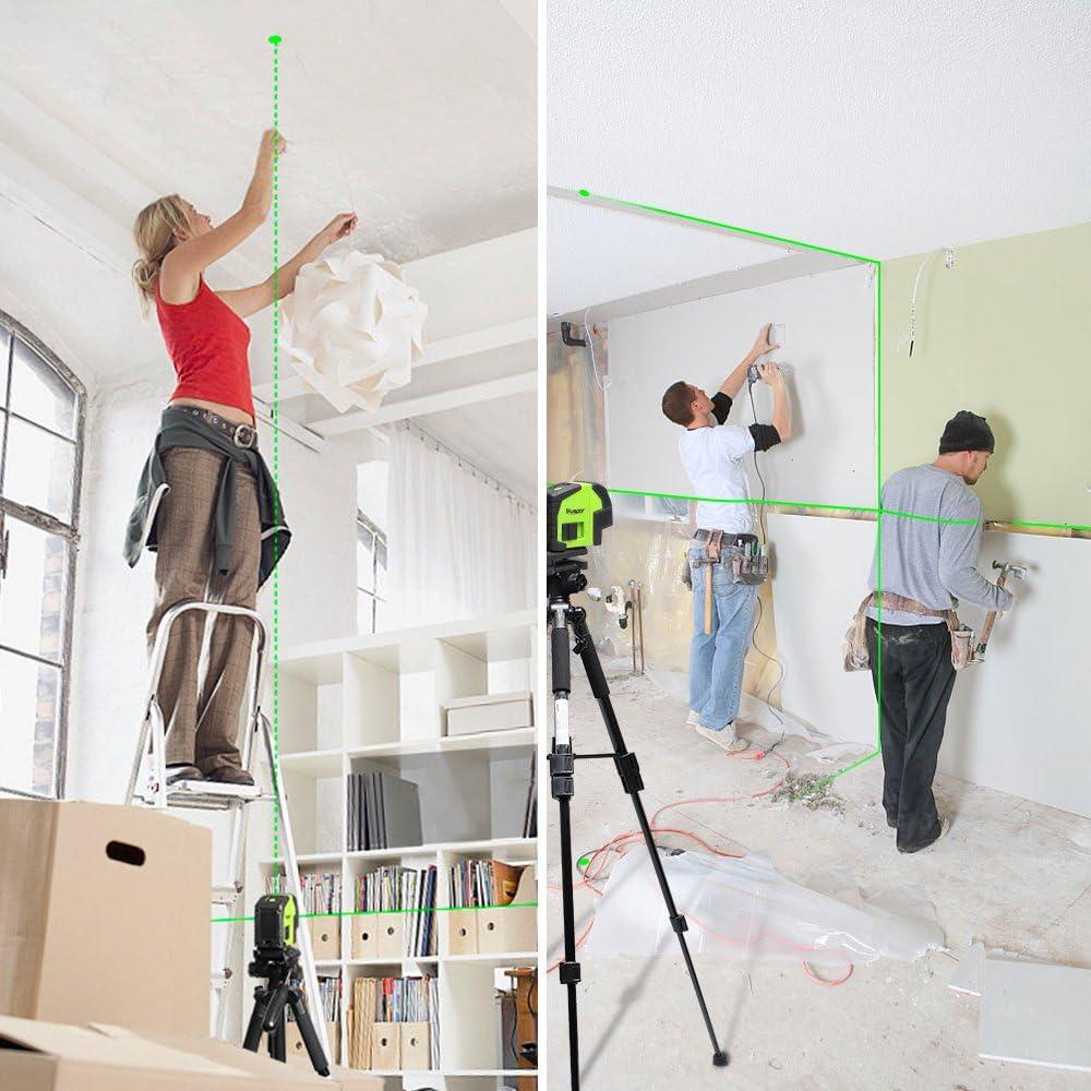 Nivel Láser Cruzado Huepar 8211G Verde Autonivelante 0.94 kg