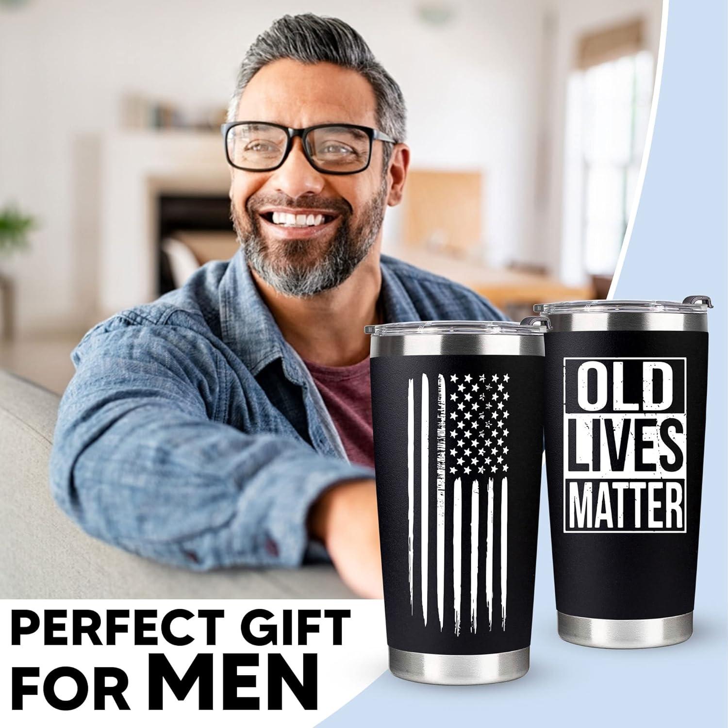 Taza Divertida VIWIS 20oz para Hombres - Regalos Cumpleaños