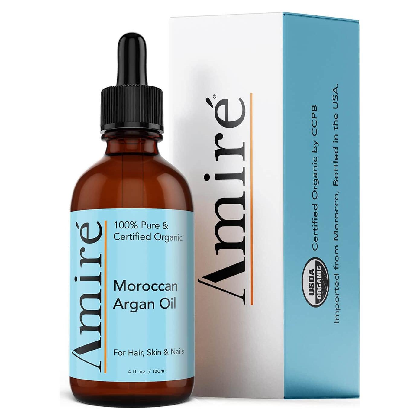 Aceite de Argán Orgánico 118ml Amire - Hidratante Piel y Cabello