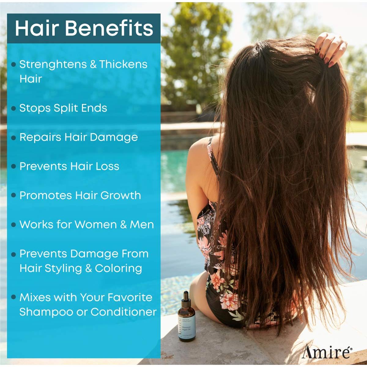 Aceite de Argán Orgánico 118ml Amire - Hidratante Piel y Cabello