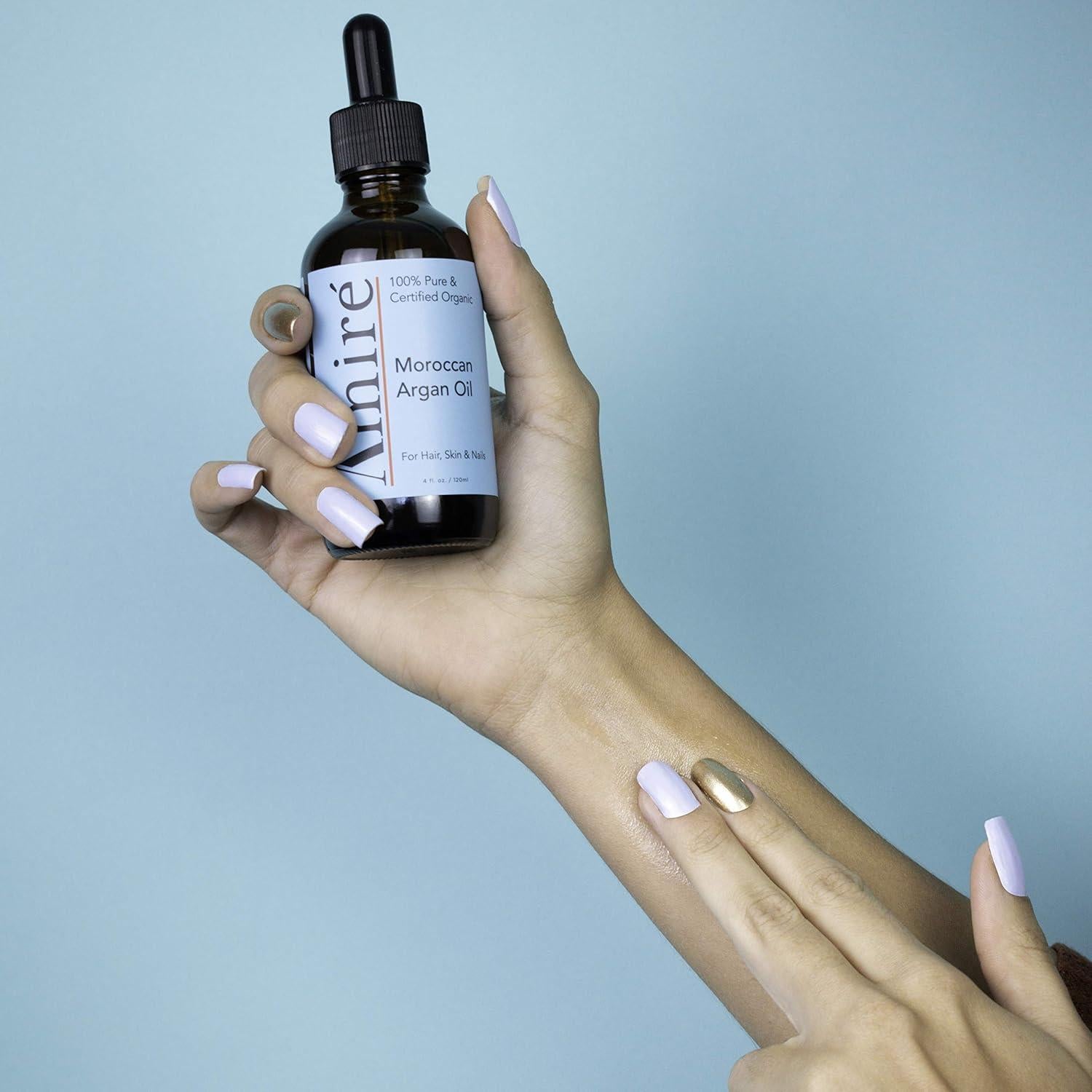 Aceite de Argán Orgánico 118ml Amire - Hidratante Piel y Cabello