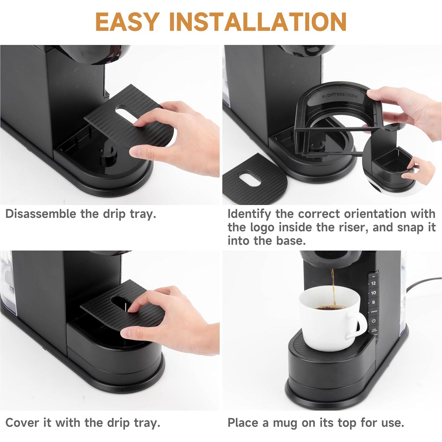 Elevador de Taza para Cafetera Kiicii K-Express y K-Iced