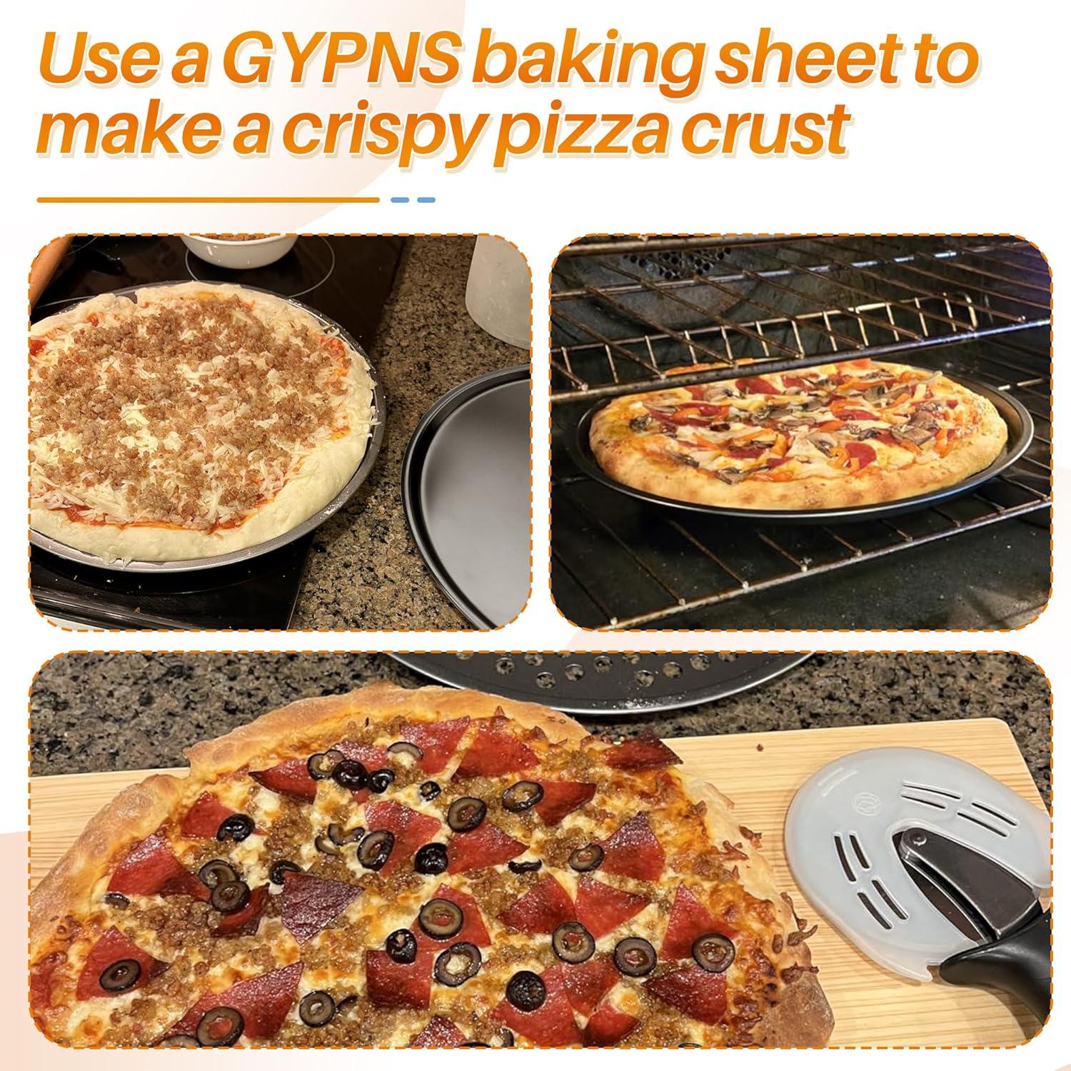 Pizza Pan GYPNS 33 cm Antiadherente para Breville BOV800XL