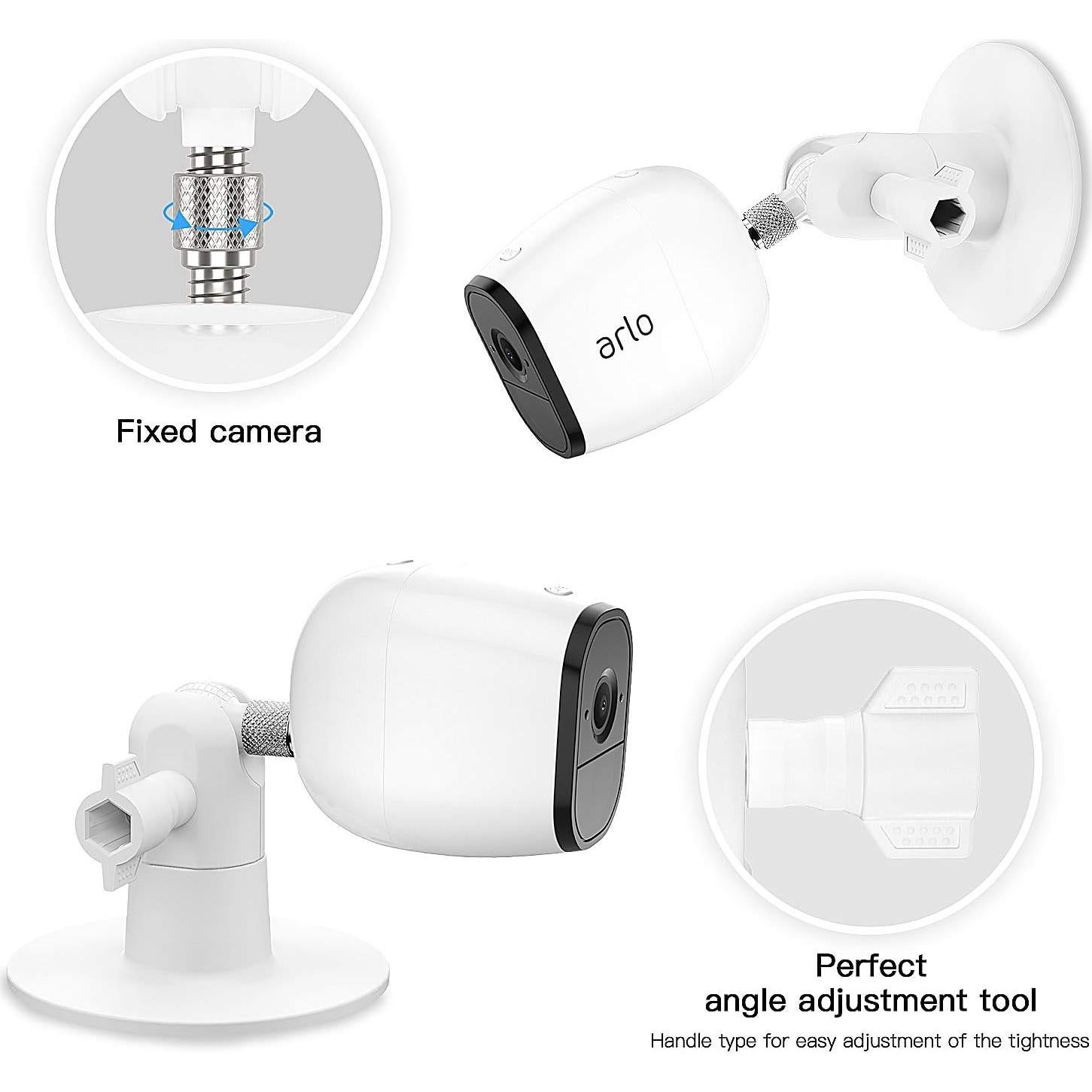 Soporte Adhesivo para Cámara HOLACA - 2 Pack, Sin Tornillos