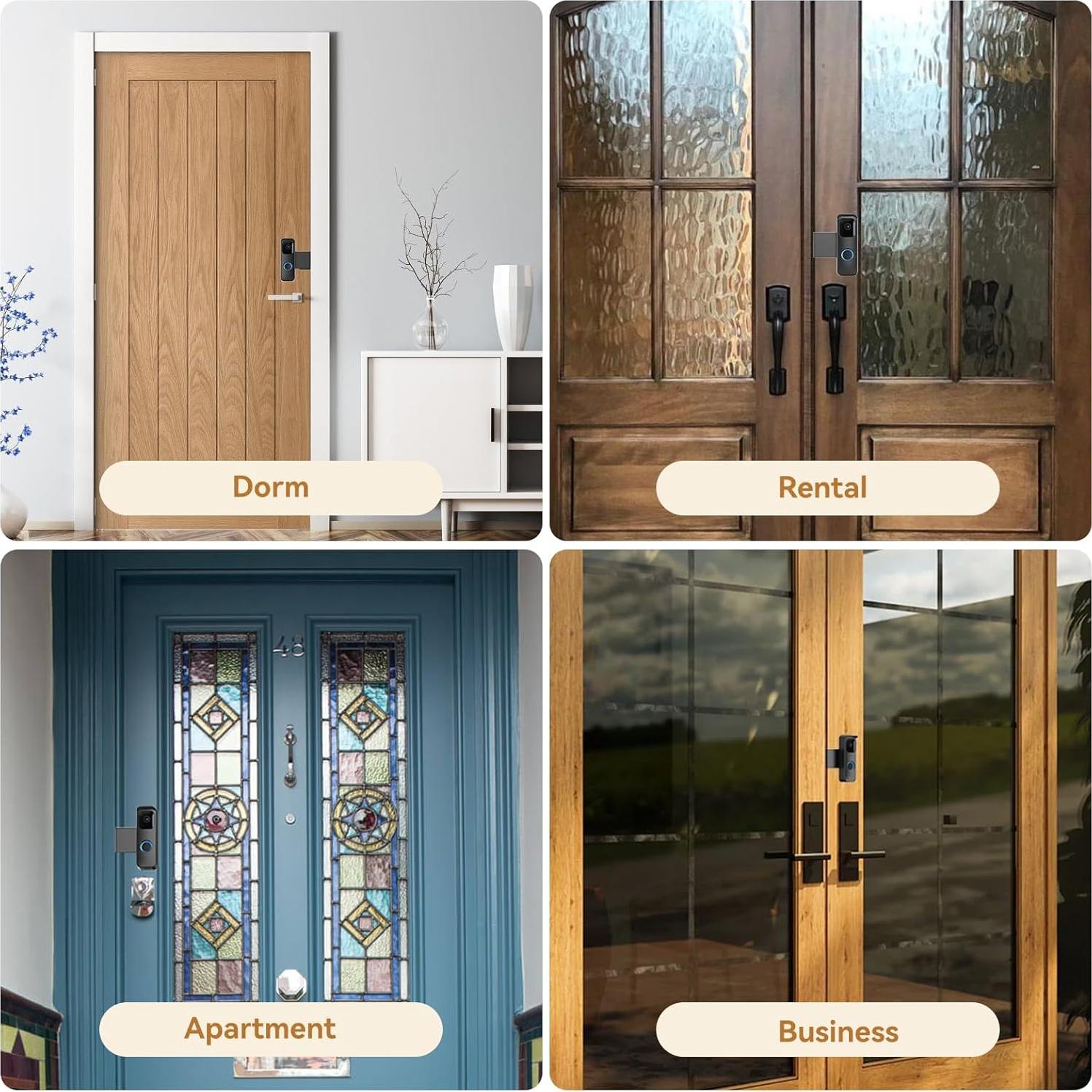 Soporte Antirrobo Aiopoaop para Timbre Blink - Negro