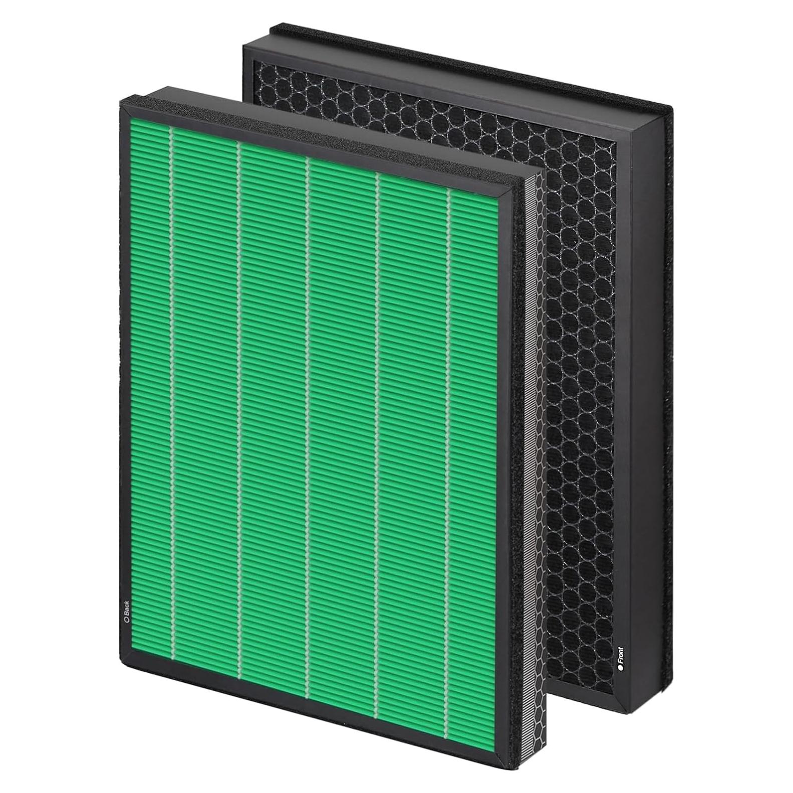 Filtro de Reemplazo HEPA y Carbón Smilyan AP-2015-FP para Coway Airmega 400