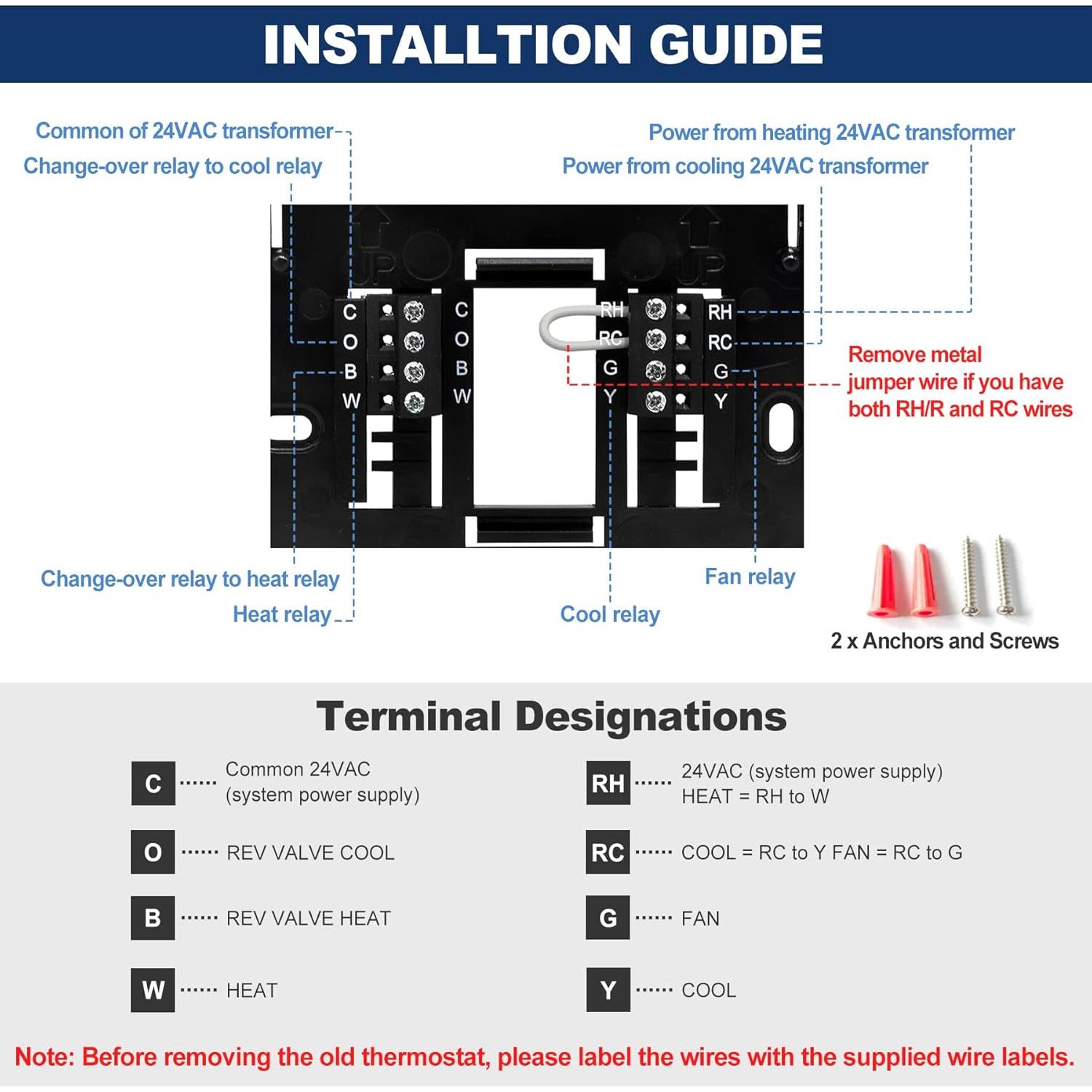 Termostato Digital No Programable ELECTECK 1 Calor 1 Frío LCD