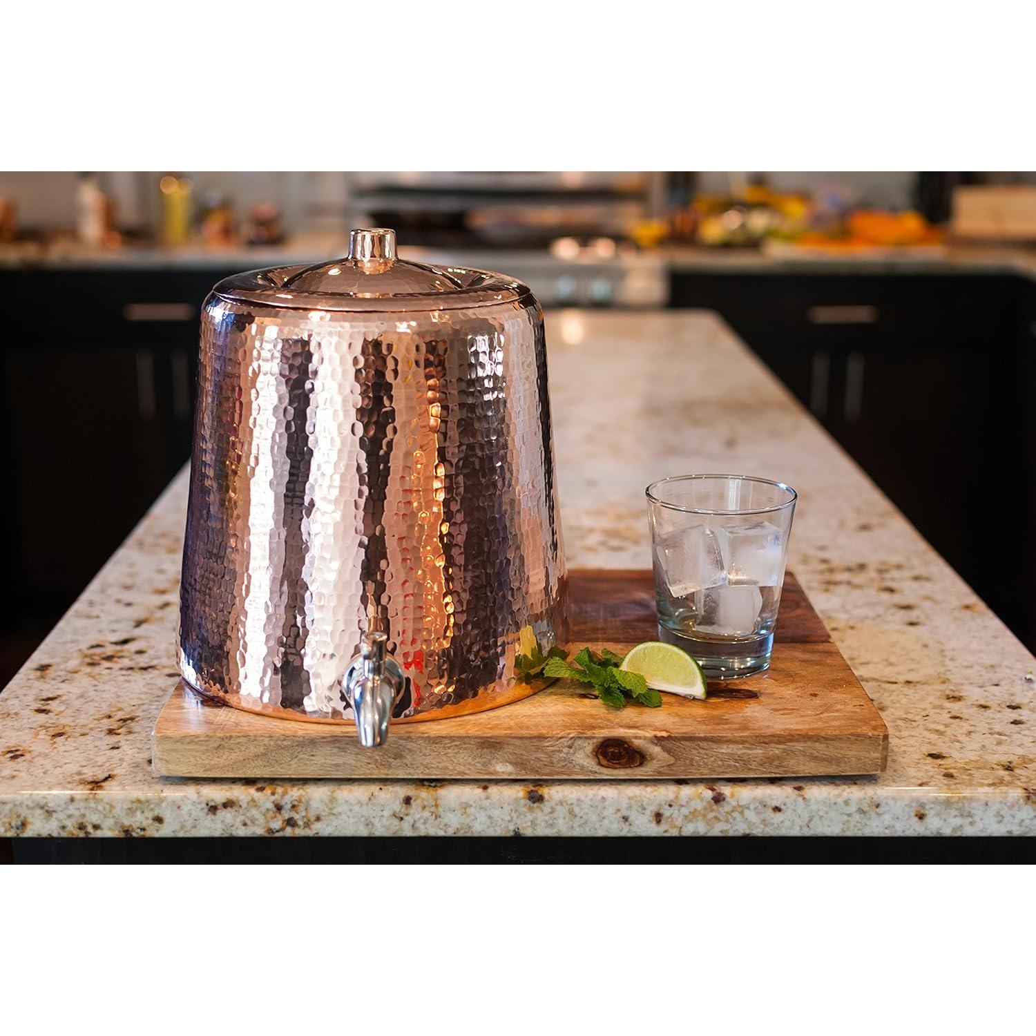 Dispensador de Agua Sertodo Copper Niagara 9.46L Cobre Puro