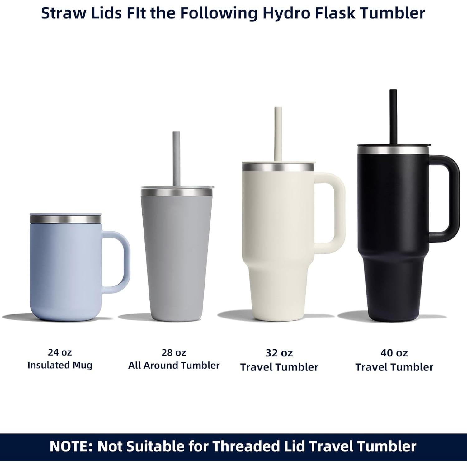 Tapa de Popote HAILIWEI 30 oz para Vaso YETI - A Prueba de Fugas