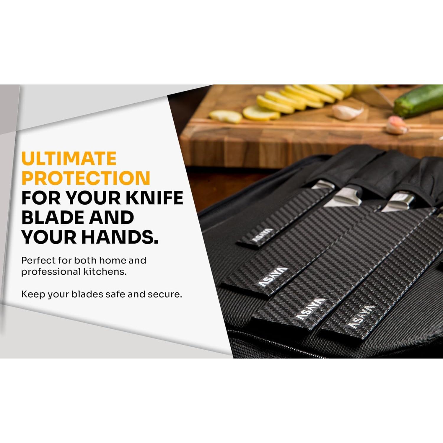 Guardas de Cuchillo Asaya - 2 Piezas Universales 15.24 cm