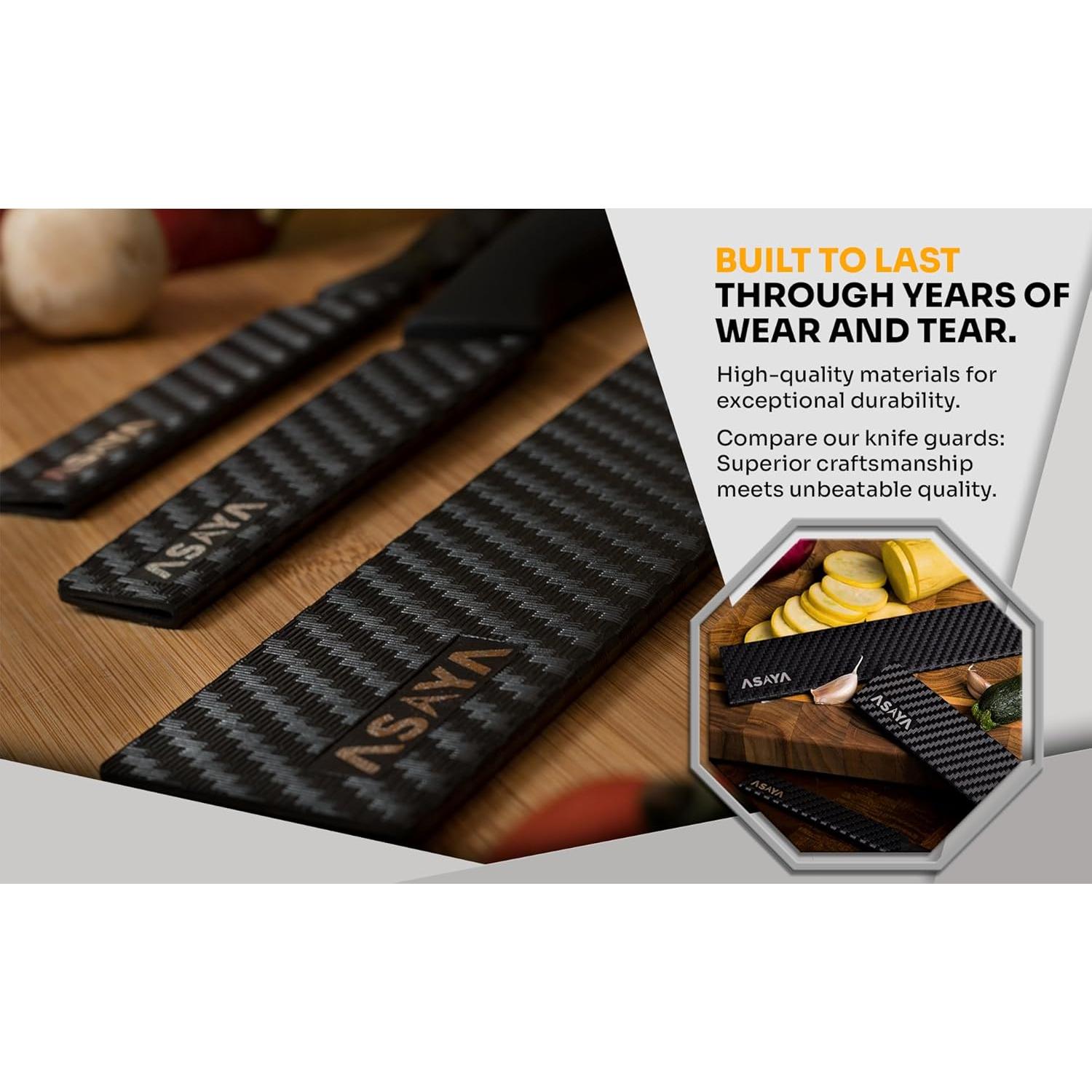 Guardas de Cuchillo Asaya - 2 Piezas Universales 15.24 cm