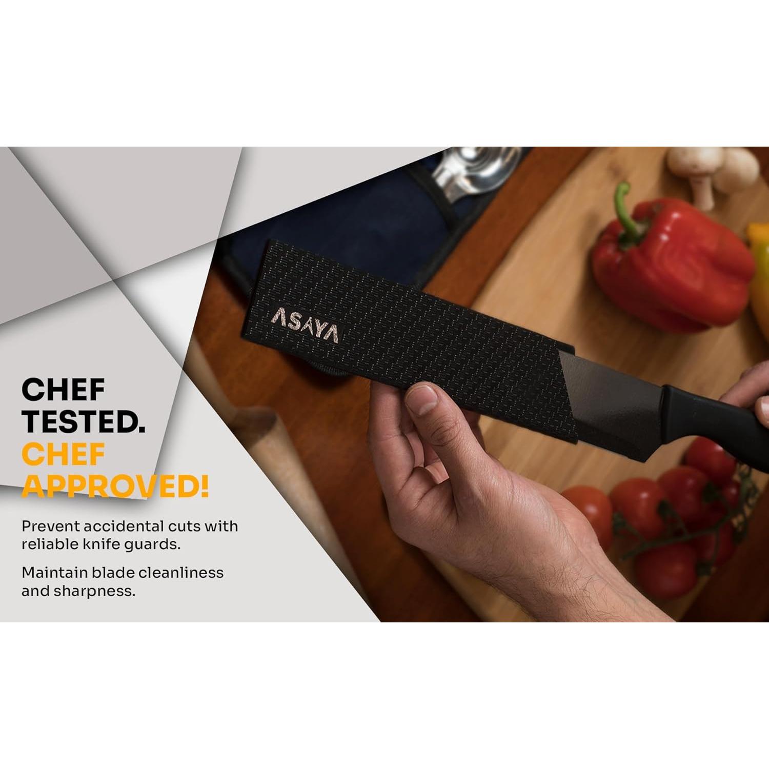 Guardas de Cuchillo Asaya - 2 Piezas Universales 15.24 cm