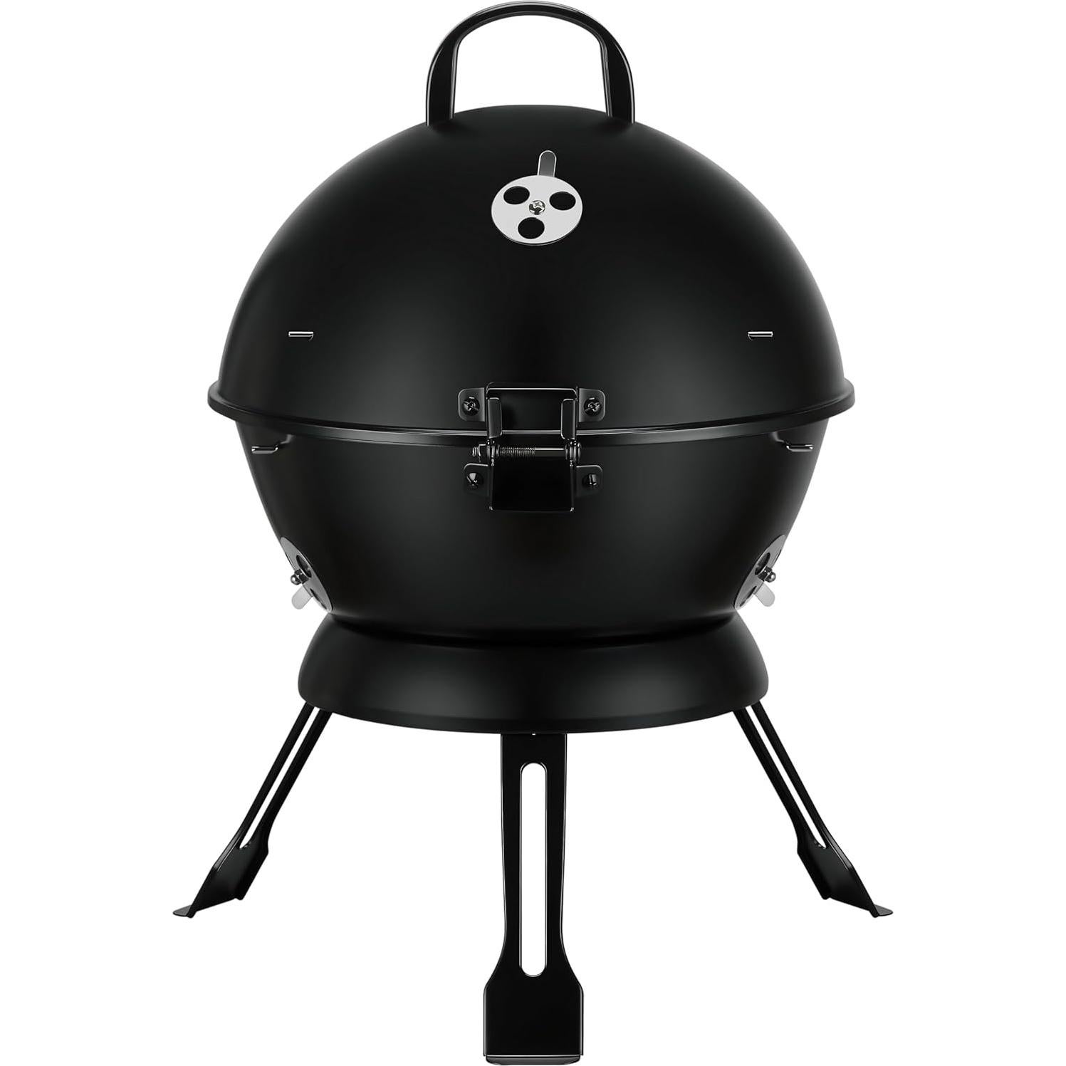 Parrilla de Barbacoa Portátil MAISON BACKYARDS 35.6 cm Carbón