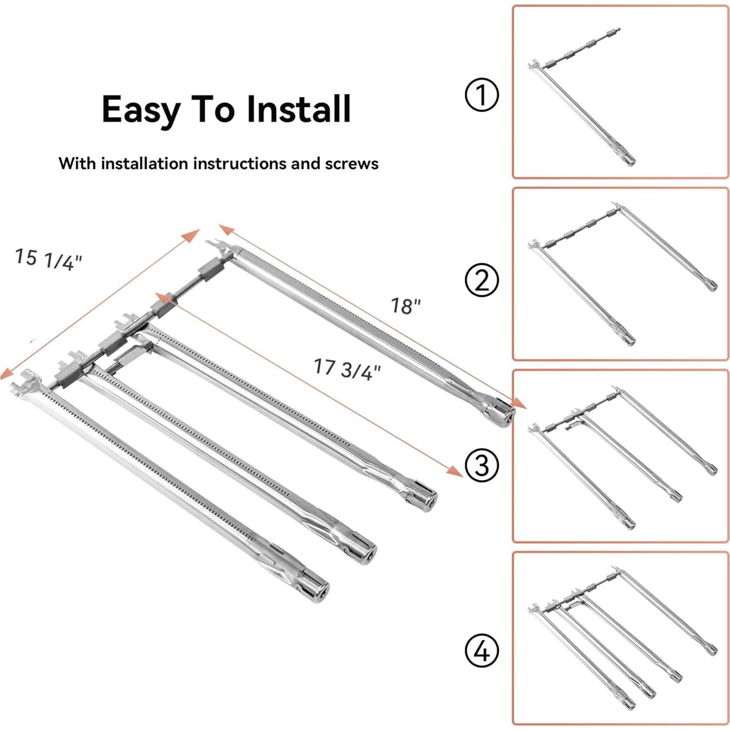 Kit de Piezas de Repuesto Weber Spirit E310 - 3 Quemadores y 5 Barras Flavorizer