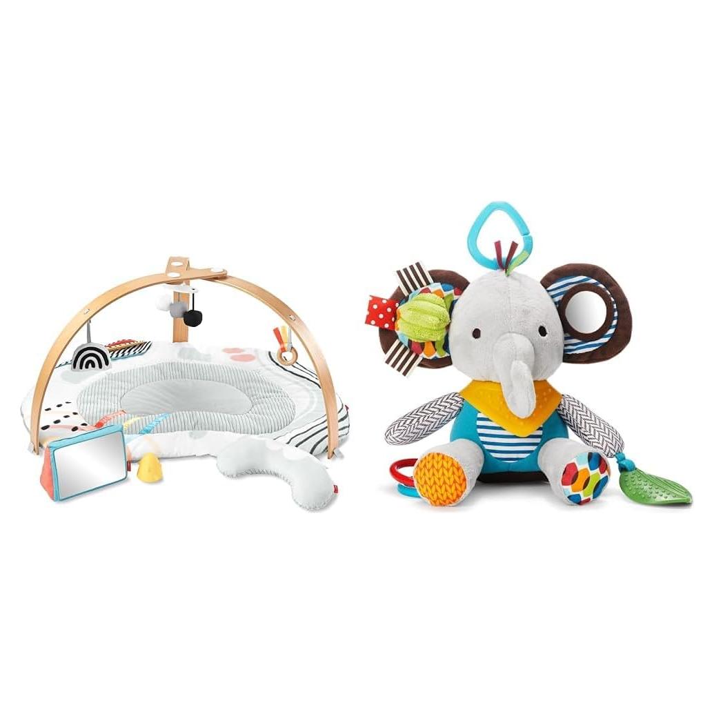 Gimnasio de Juego Montessori Skip Hop + Juguete Dentición Elefante