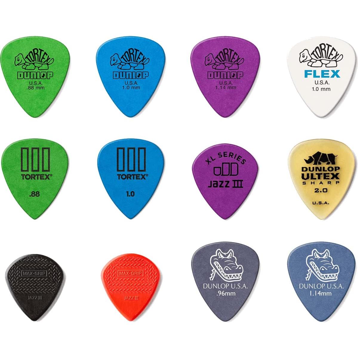 Paquete de 12 Púas de Guitarra Eléctrica Jim Dunlop PVP113