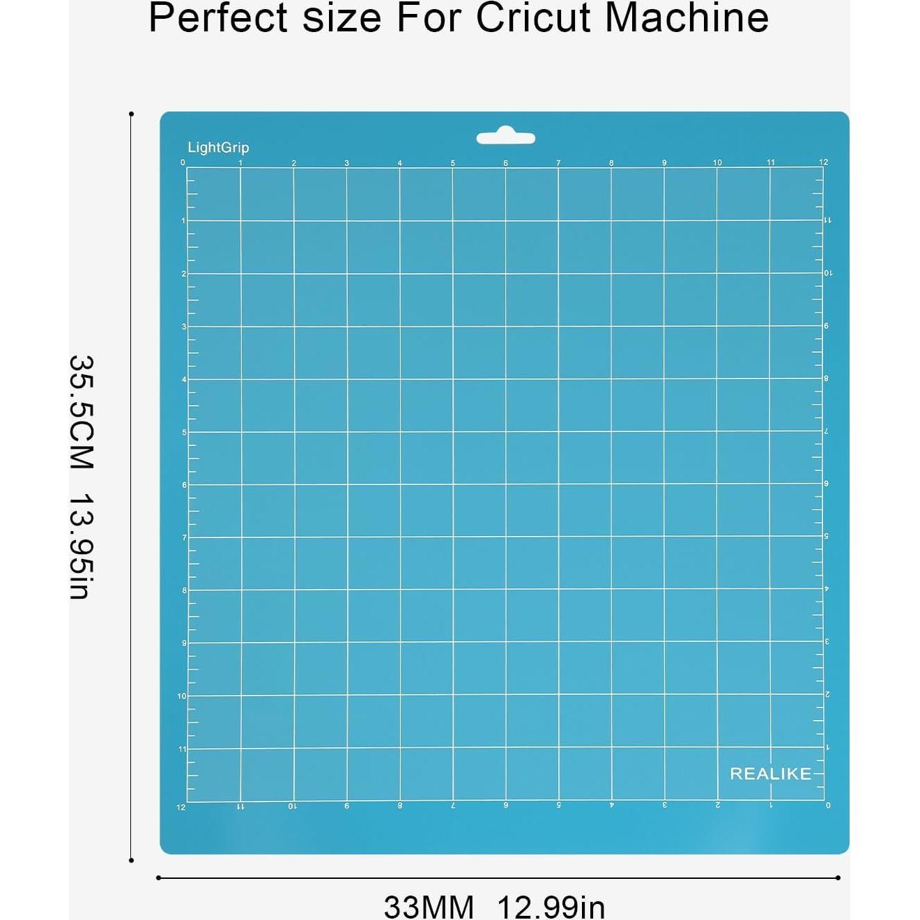Mat de Corte REALIKE LightGrip 12x12 Azul para Cricut