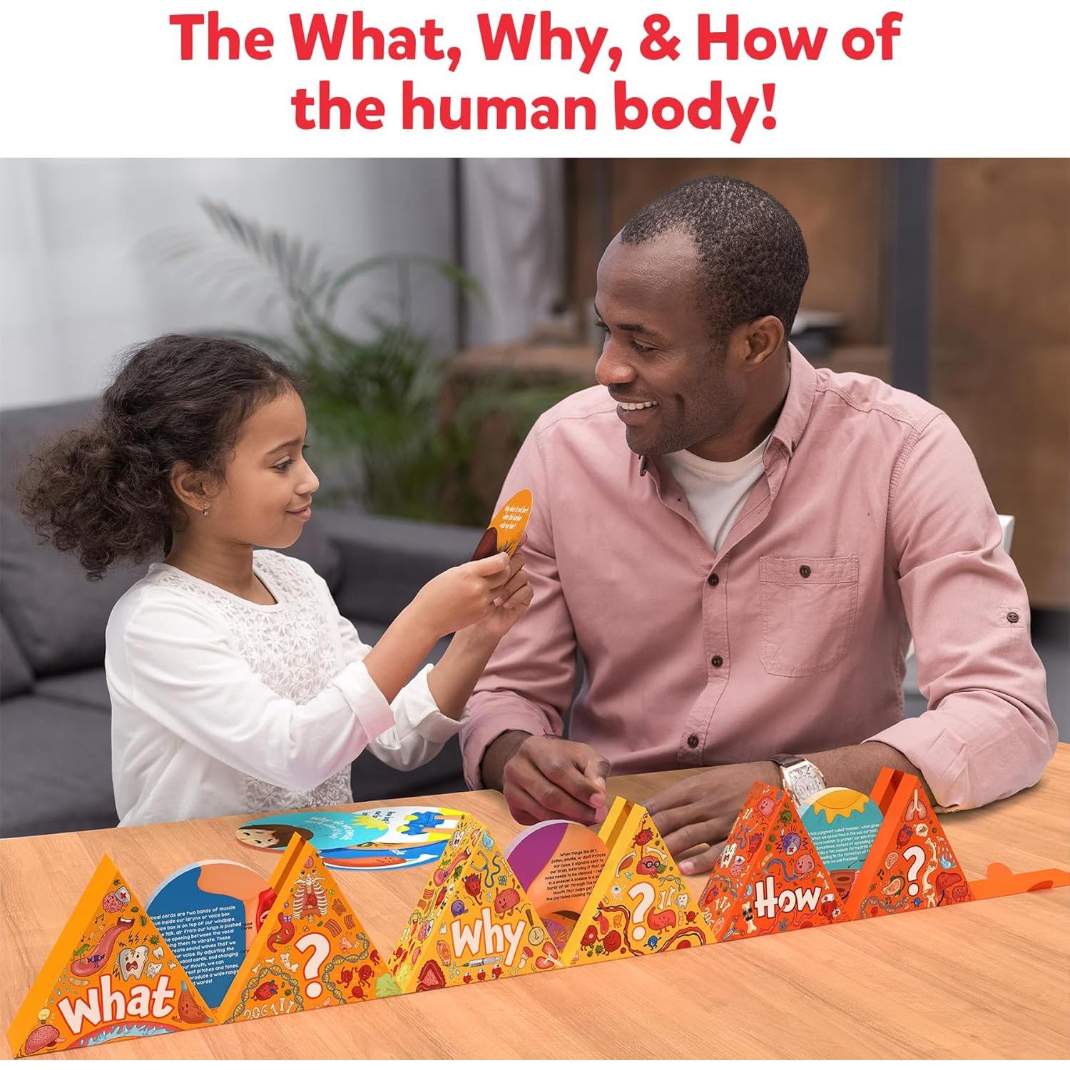 Tarjetas Flash Skillmatics El Cuerpo Humano - 70 Piezas Educativas