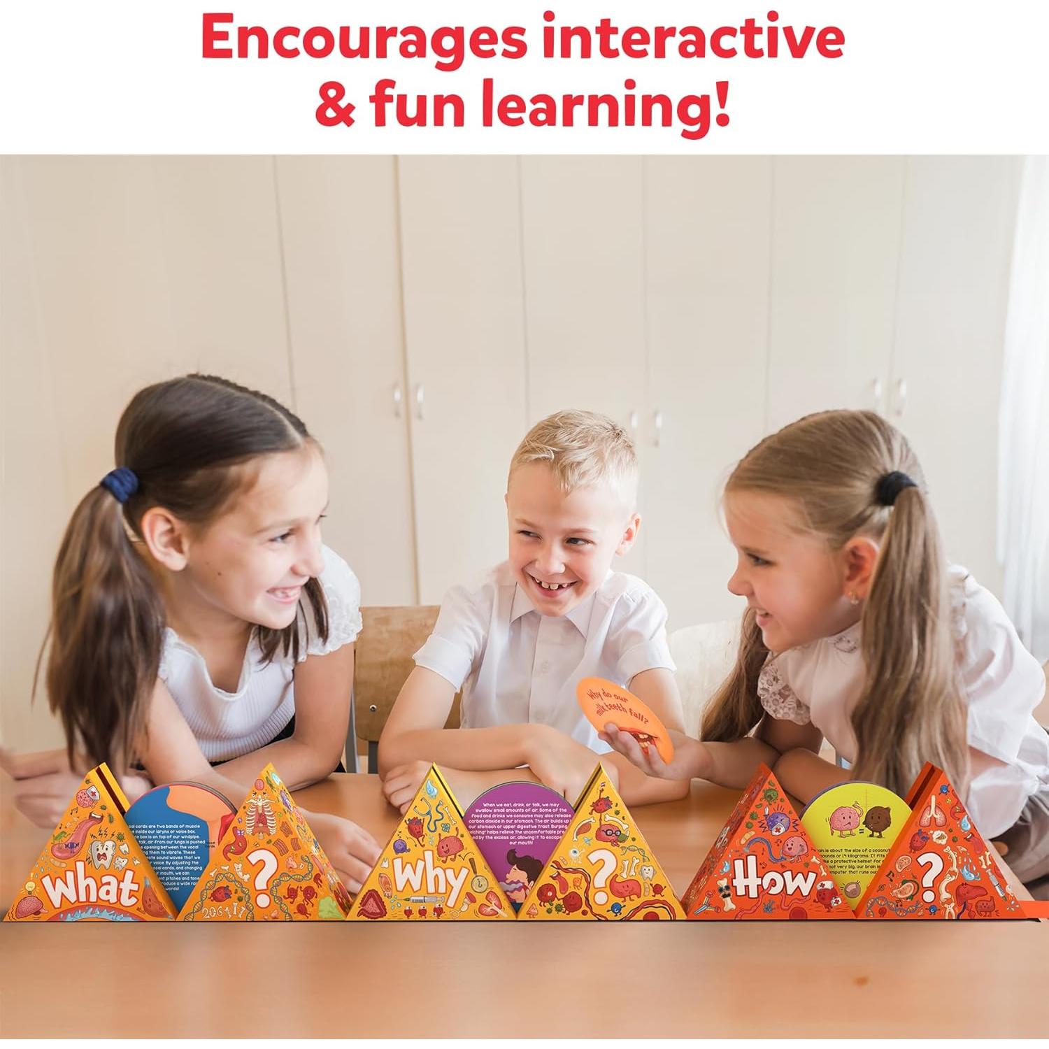 Tarjetas Flash Skillmatics El Cuerpo Humano - 70 Piezas Educativas