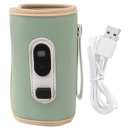 Calentador de Biberones Pssopp Portátil 5 Velocidades Verde