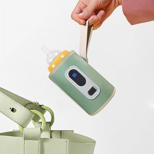 Calentador de Biberones Pssopp Portátil 5 Velocidades Verde