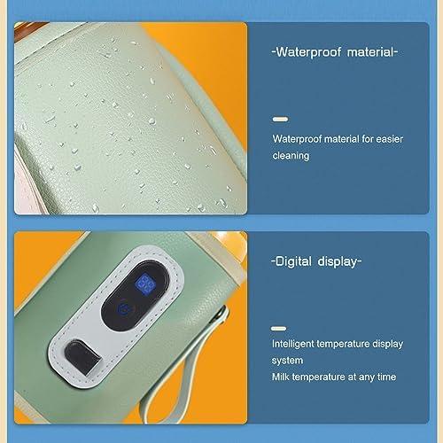 Calentador de Biberones Pssopp Portátil 5 Velocidades Verde