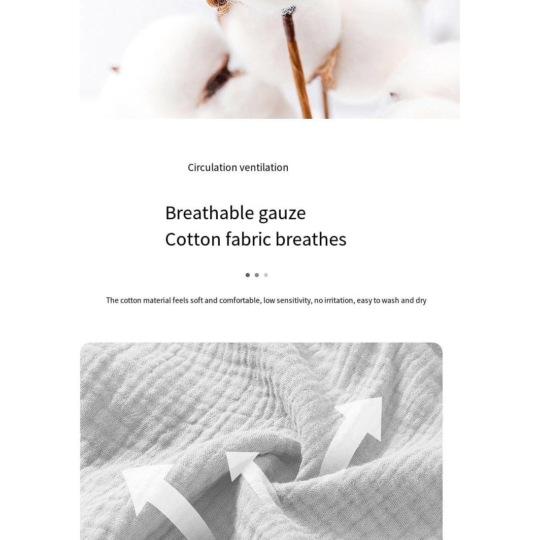 Fular de Lactancia KaeDa Versátil 75x95cm Algodón Azul Claro