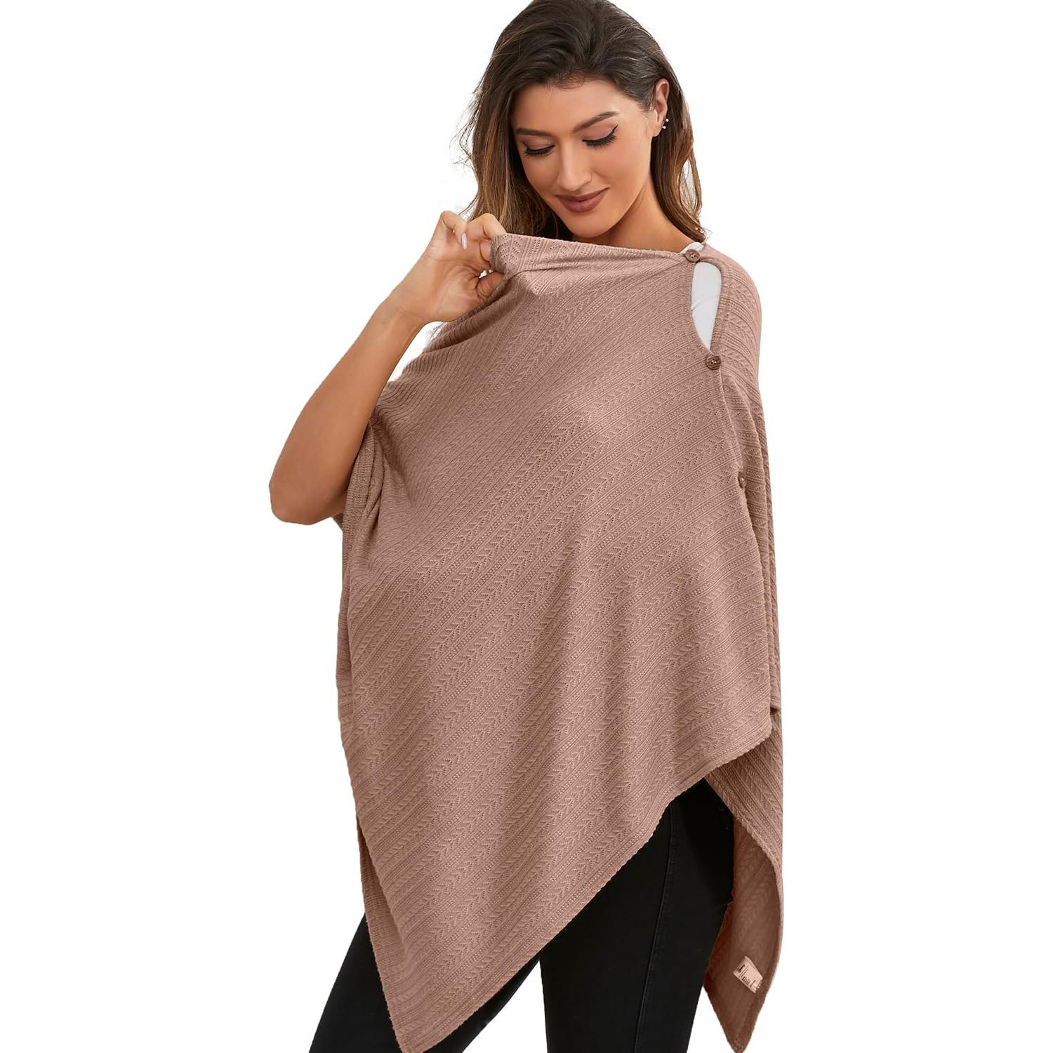 Cubierta de Lactancia Zdolmy Algodón Orgánico Castaño 72x158cm