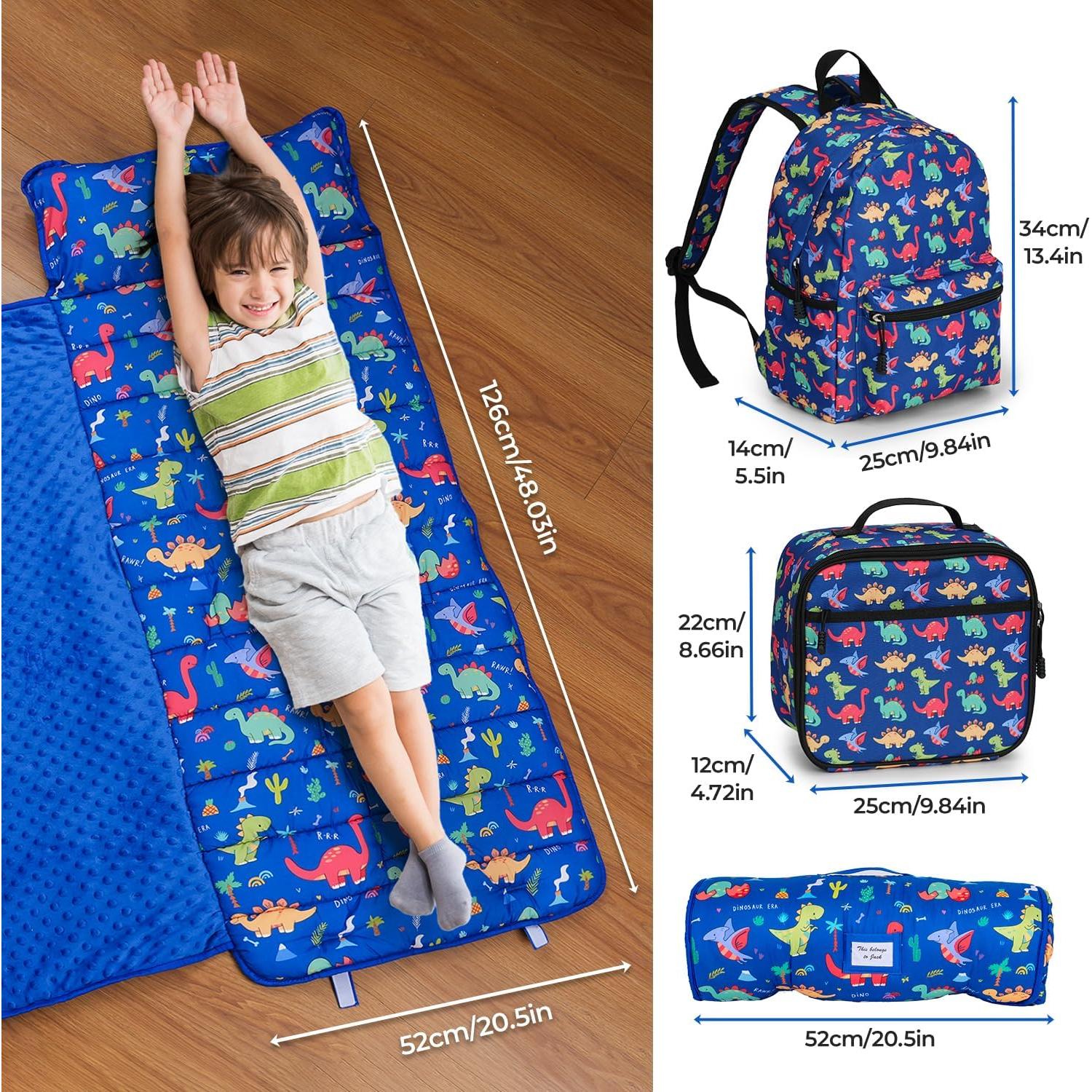 Colchoneta para Siesta Niños Kulahlik 104x84 cm con Mochila