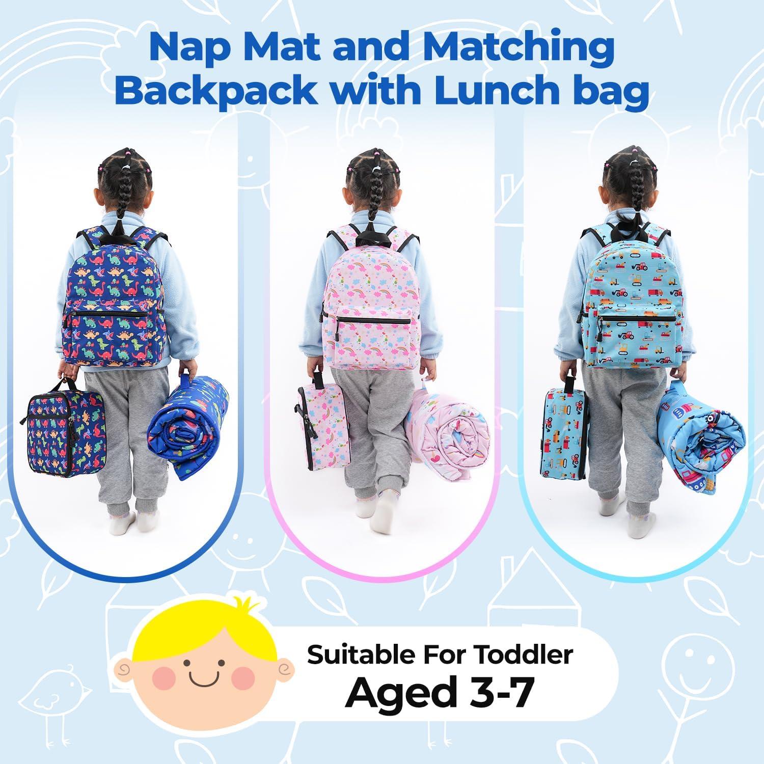 Colchoneta para Siesta Niños Kulahlik 104x84 cm con Mochila