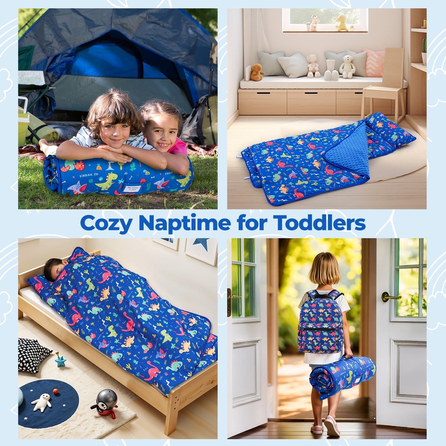 Colchoneta para Siesta Niños Kulahlik 104x84 cm con Mochila