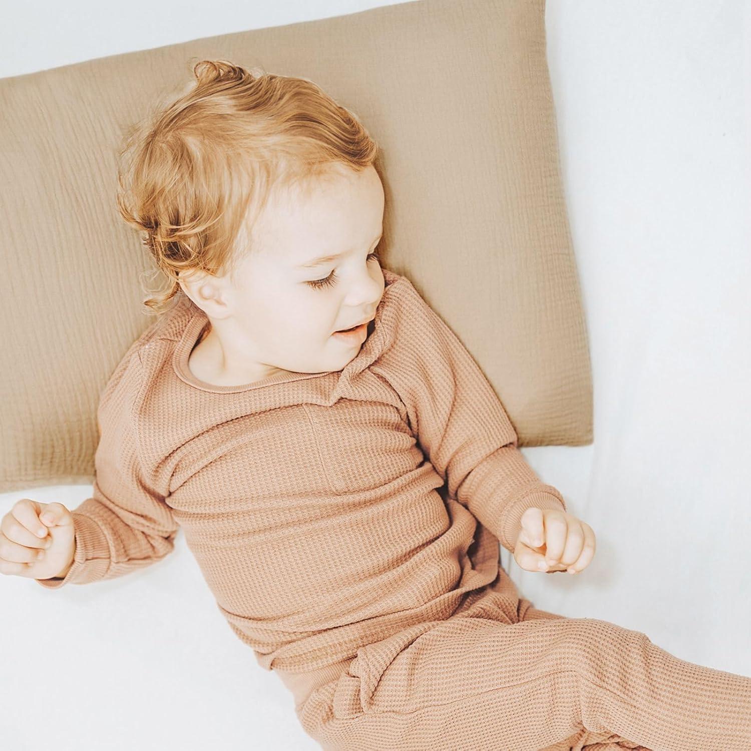 Funda de Almohada de Muselina Konssy 100% Algodón 13x18 cm - 2 Pzas