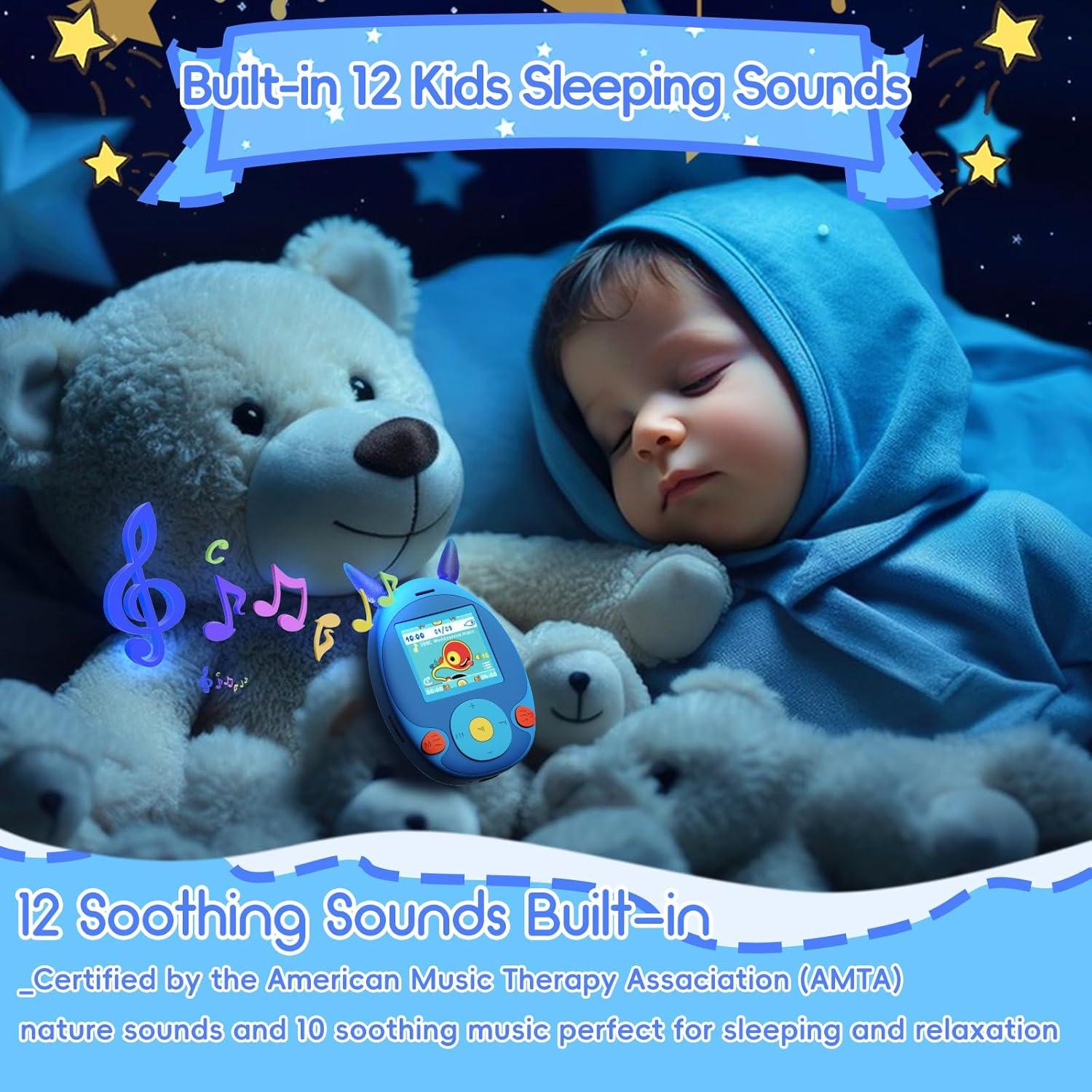 Reproductor MP3 para Niños Wiwoo Q10 64GB Bluetooth Altavoz