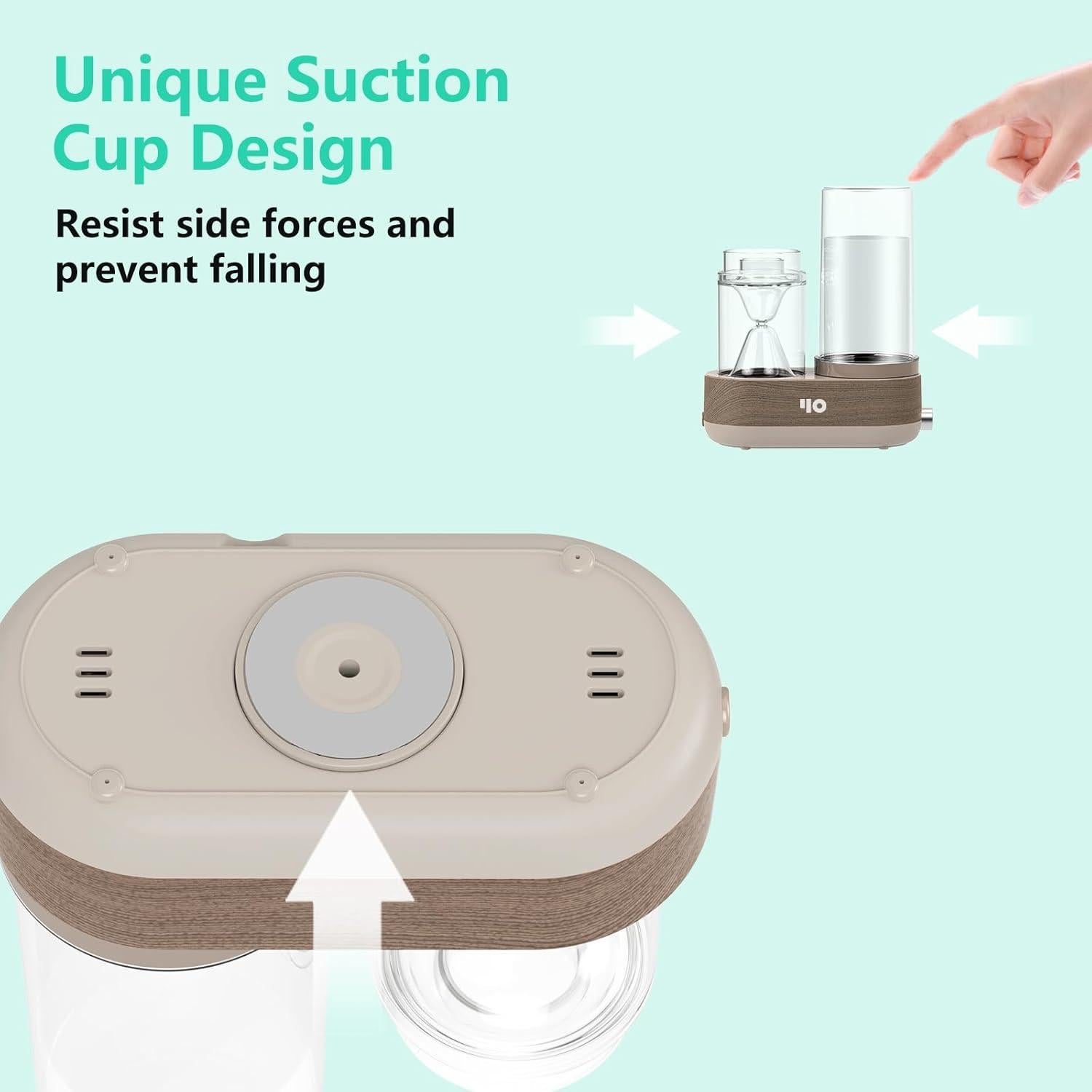 Difusor de Aceite Esencial Y&O 1600ml con Apagado Automático