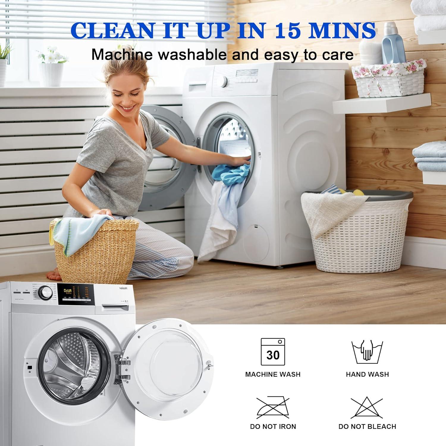 Protector de Colchón Impermeable Sufdari Individual Aqua 45.72 cm