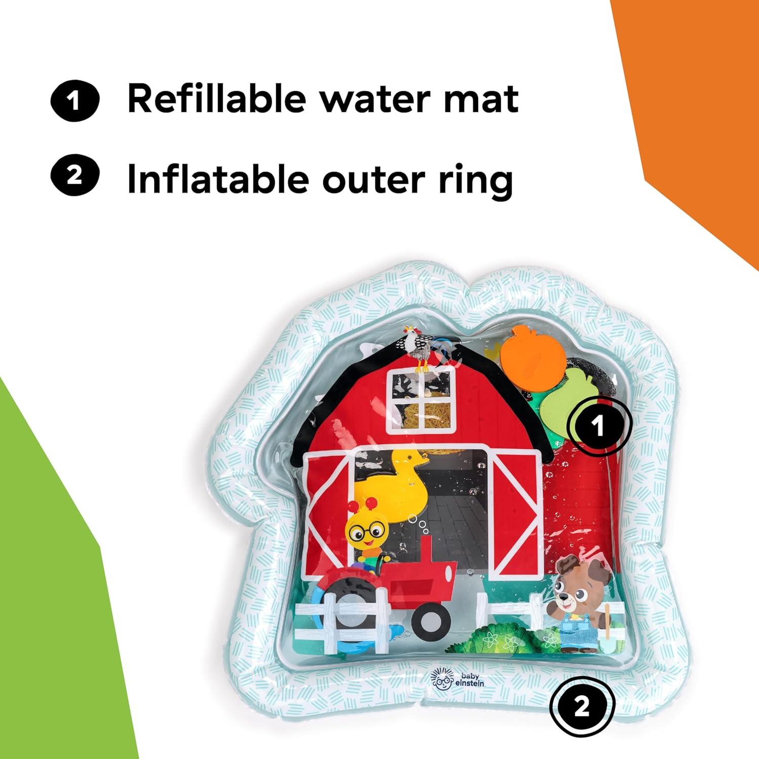 Alfombra de Agua Sensorial Baby Einstein Granja 58x58cm