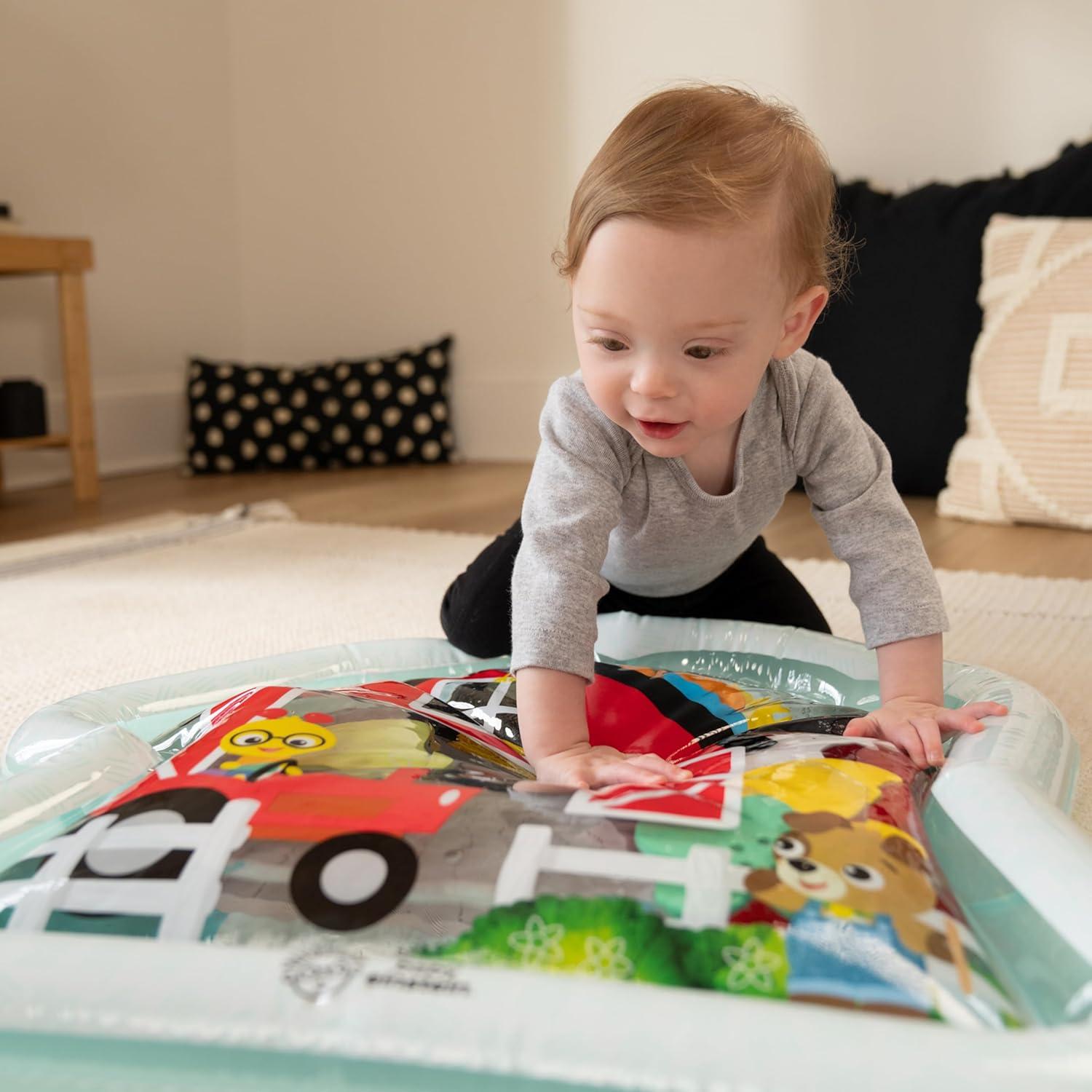 Alfombra de Agua Sensorial Baby Einstein Granja 58x58cm