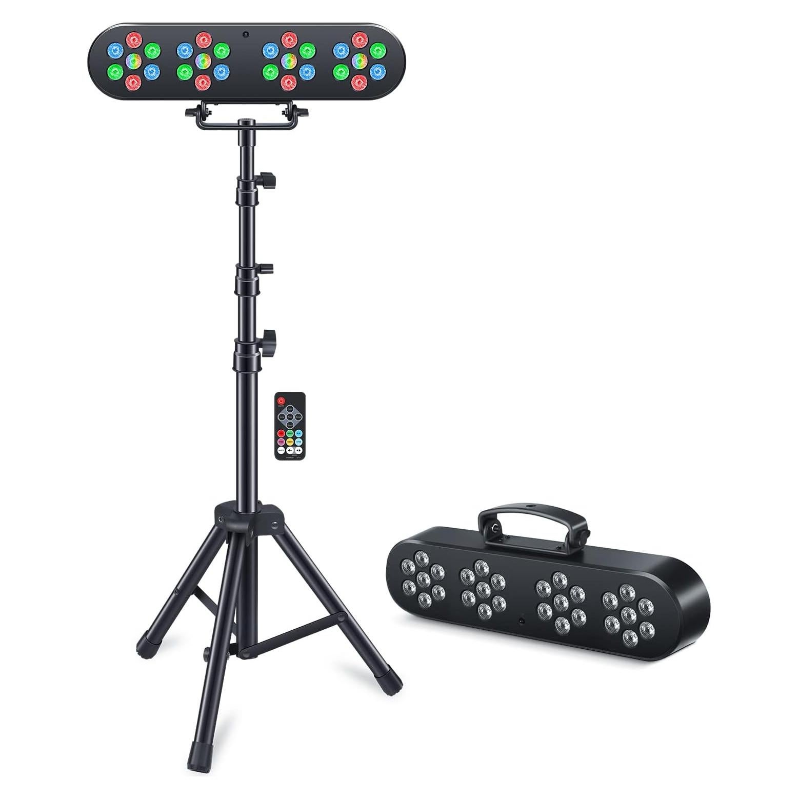 Luces DJ Telbum PL-31X LED Activadas por Sonido 4 PAR