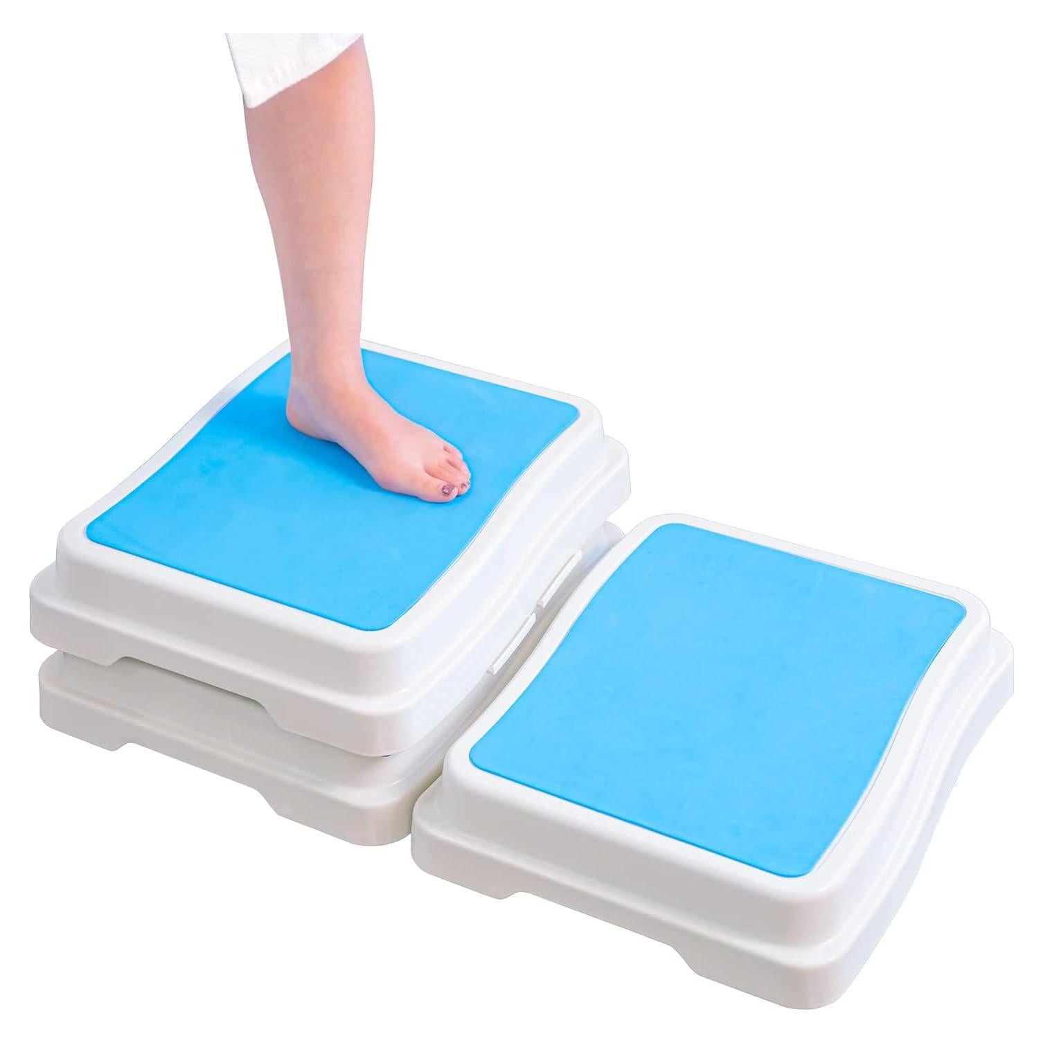 Taburete de Ducha Antideslizante Wefaner 42.9x32.3 cm Azul