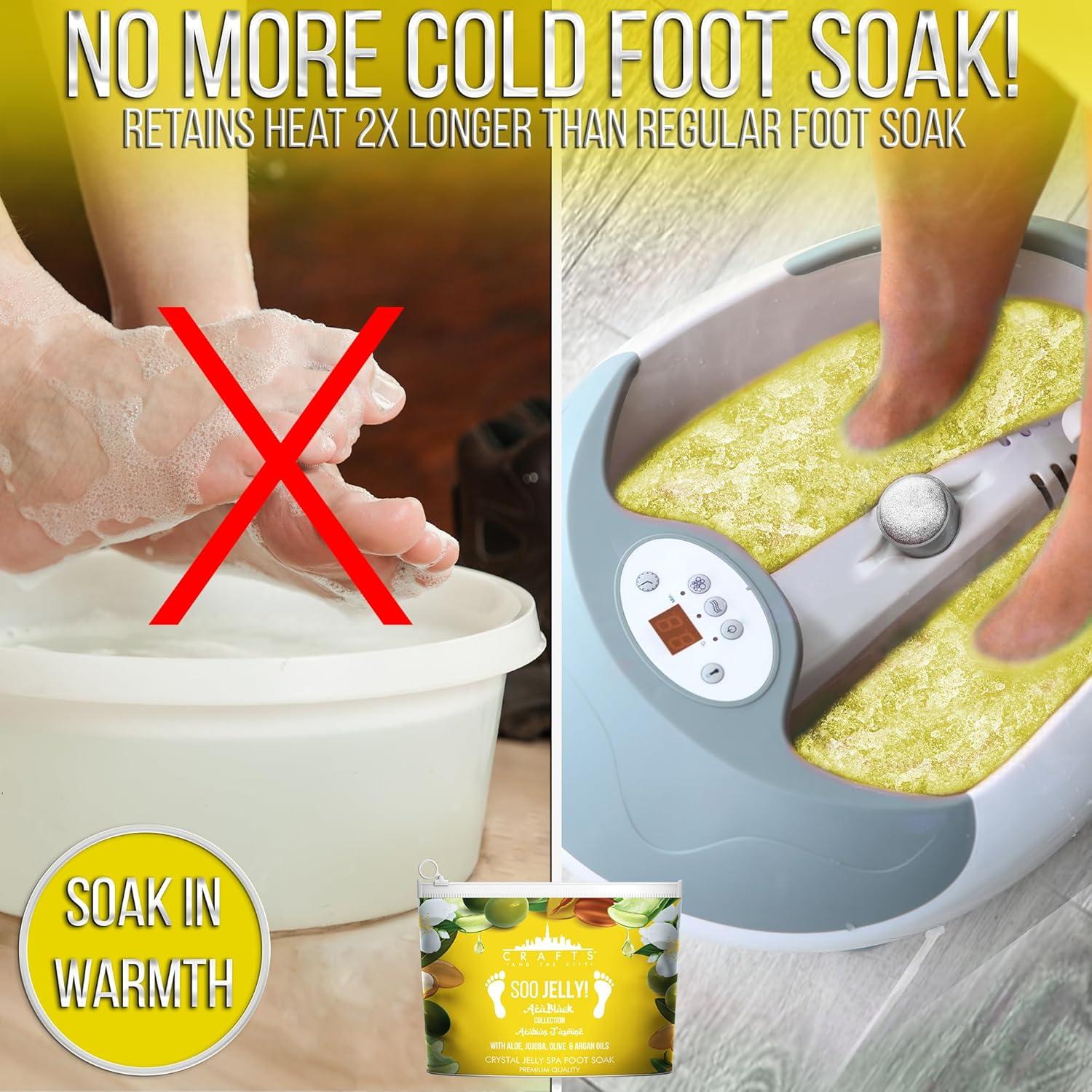 Paquete de Pedicura SOO Jelly - Remojo de Gel Hidratante Jazmín Árabes