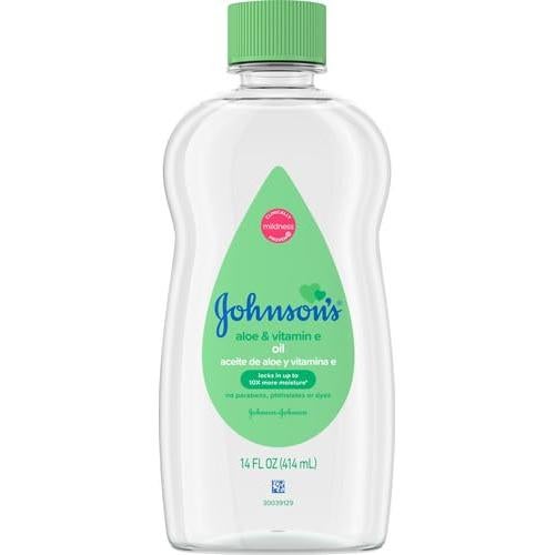 Aceite para Bebés Johnson & Johnson 414 ml Aloe Vera Vitamina E